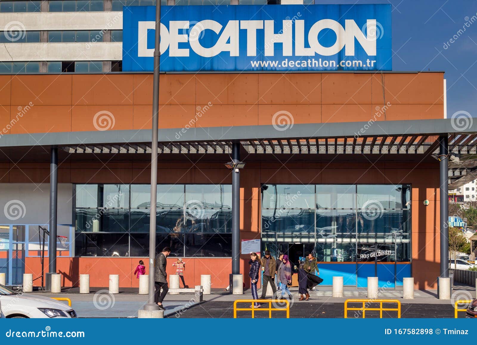 decathlon store on forum istanbul shopping mall editorial stock photo image of wear building 167582898