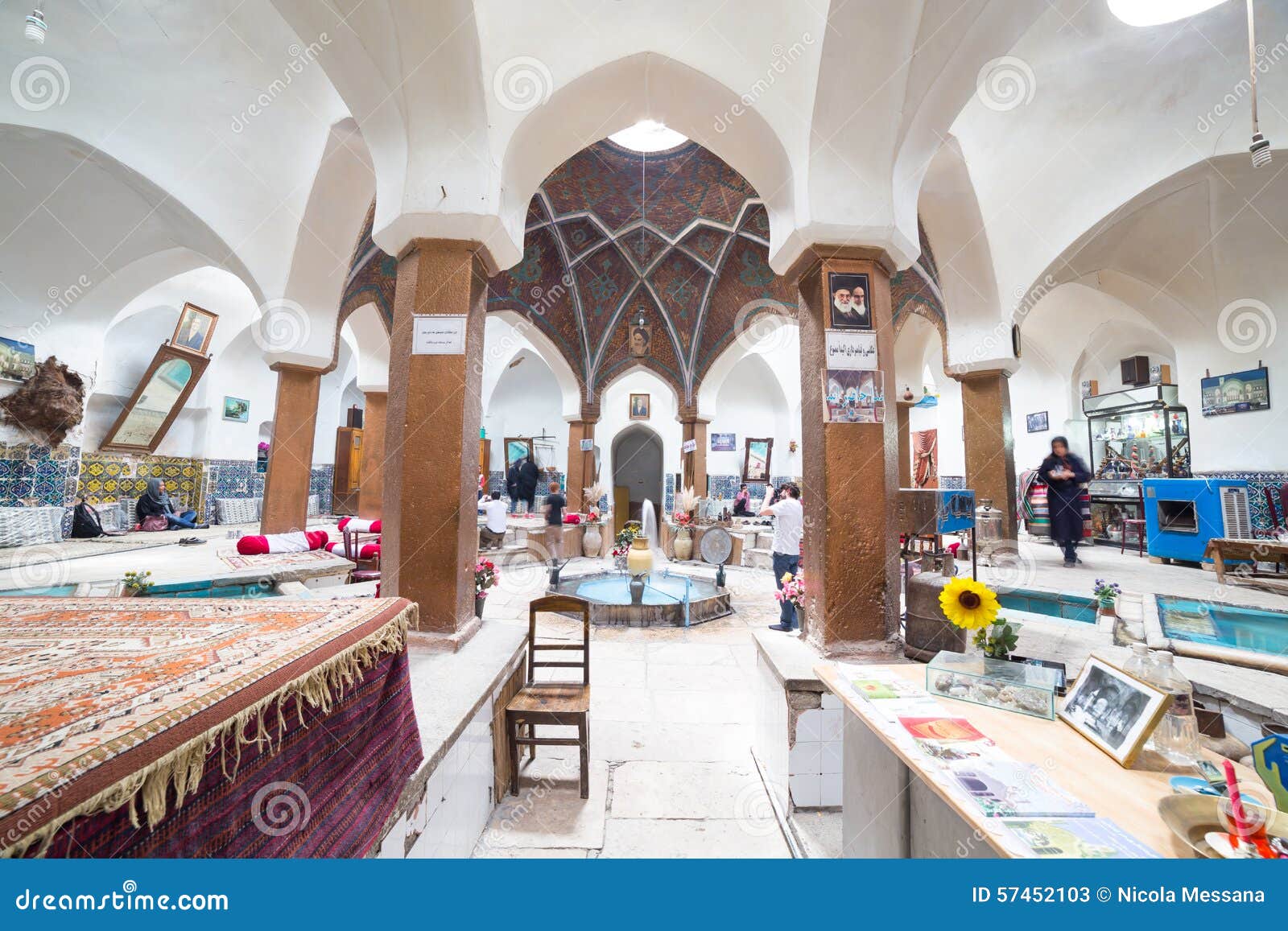 Bazaar of Kashan, in Iran editorial stock photo. Image of iran - 57452103