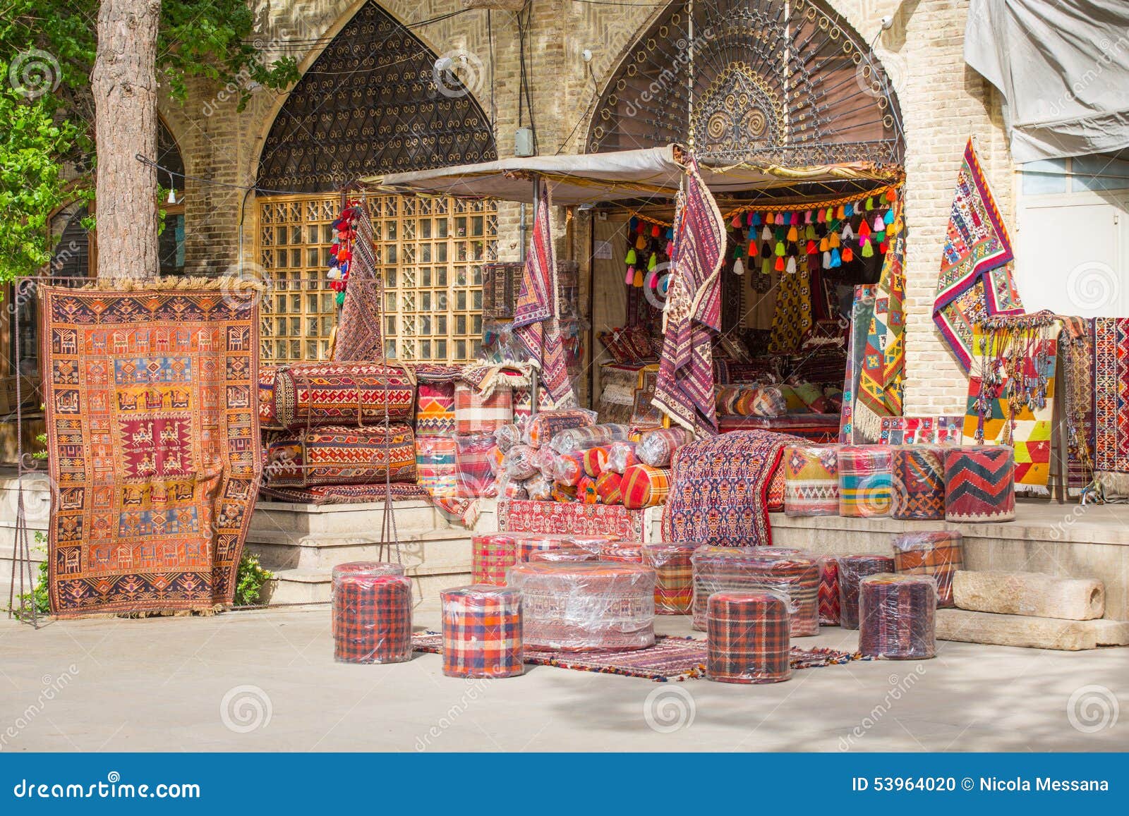 bazar in shiraz, iran