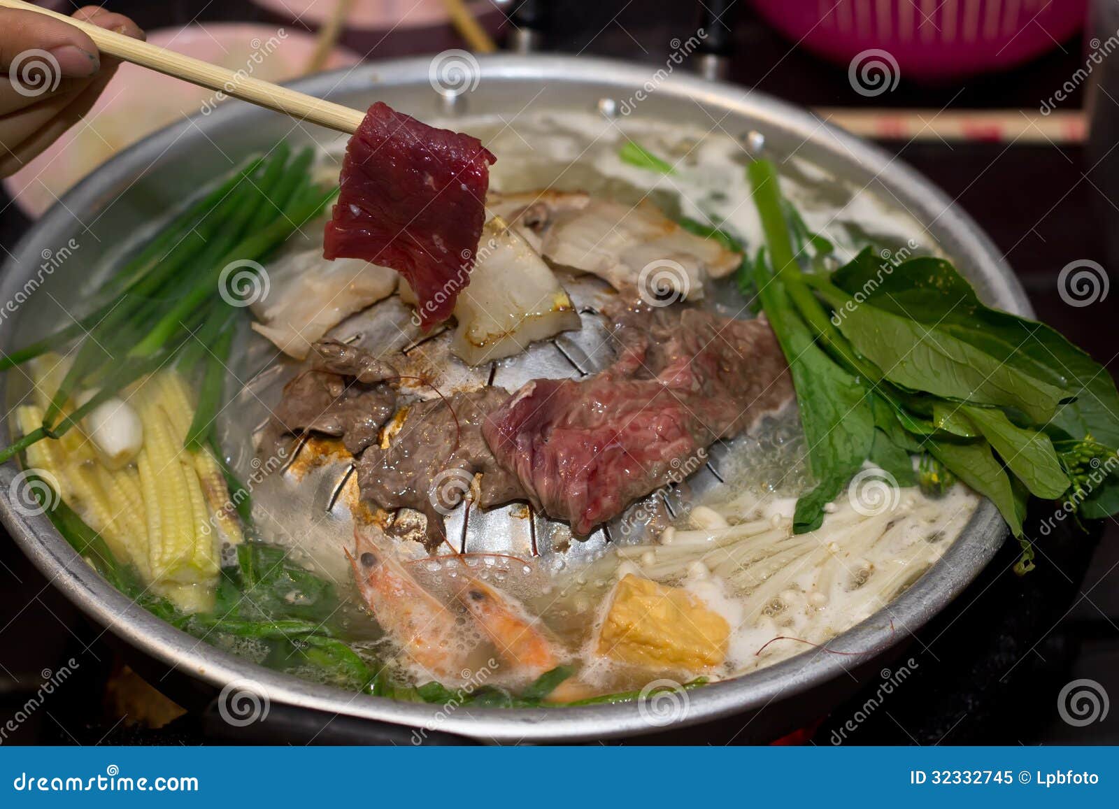 BBQ & Hot Pot stock image. Image of cooking, cucumber 32332745
