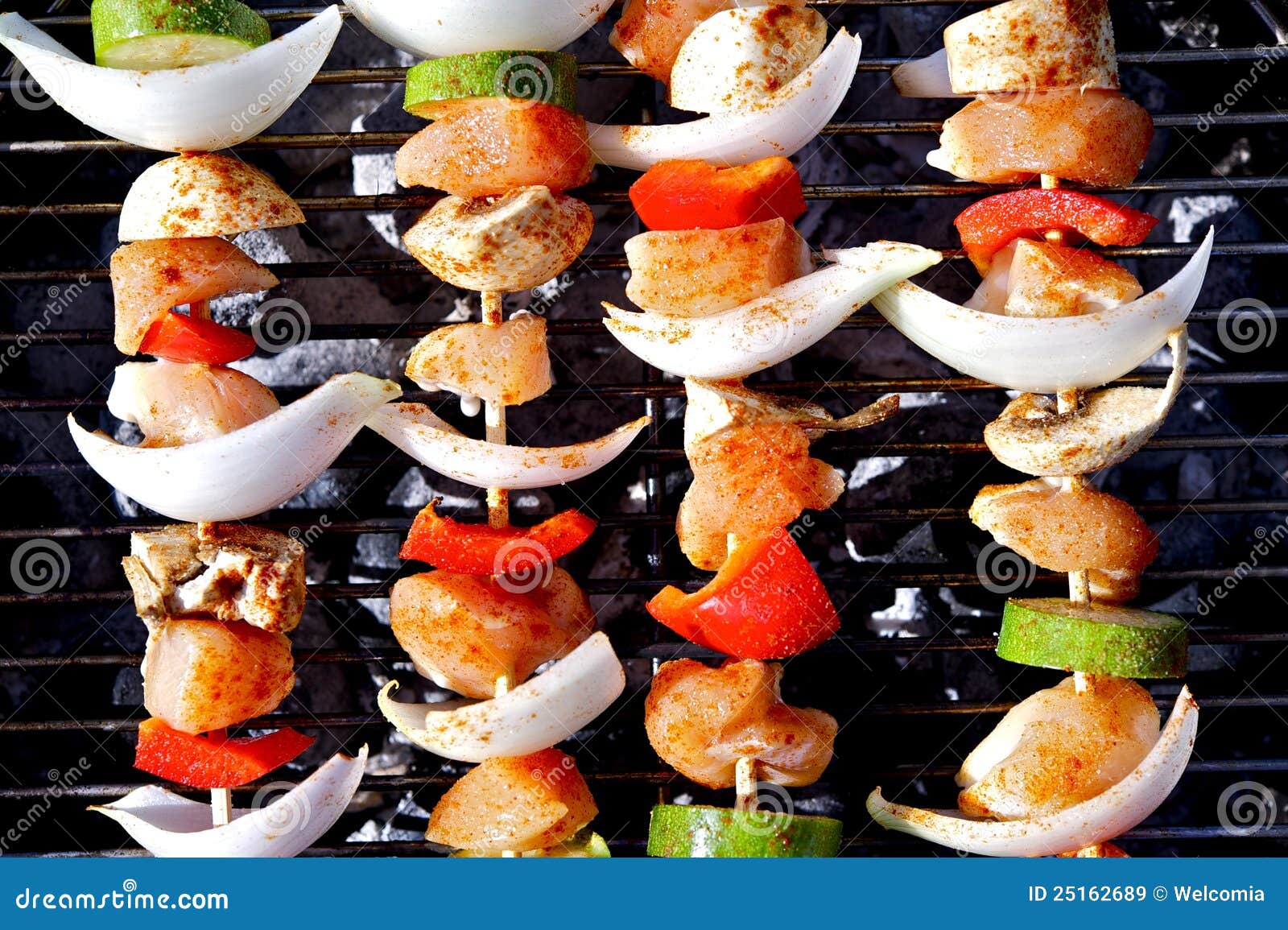 BBQ Kebab stock image. Image of roast, cookout, dinner 25162689