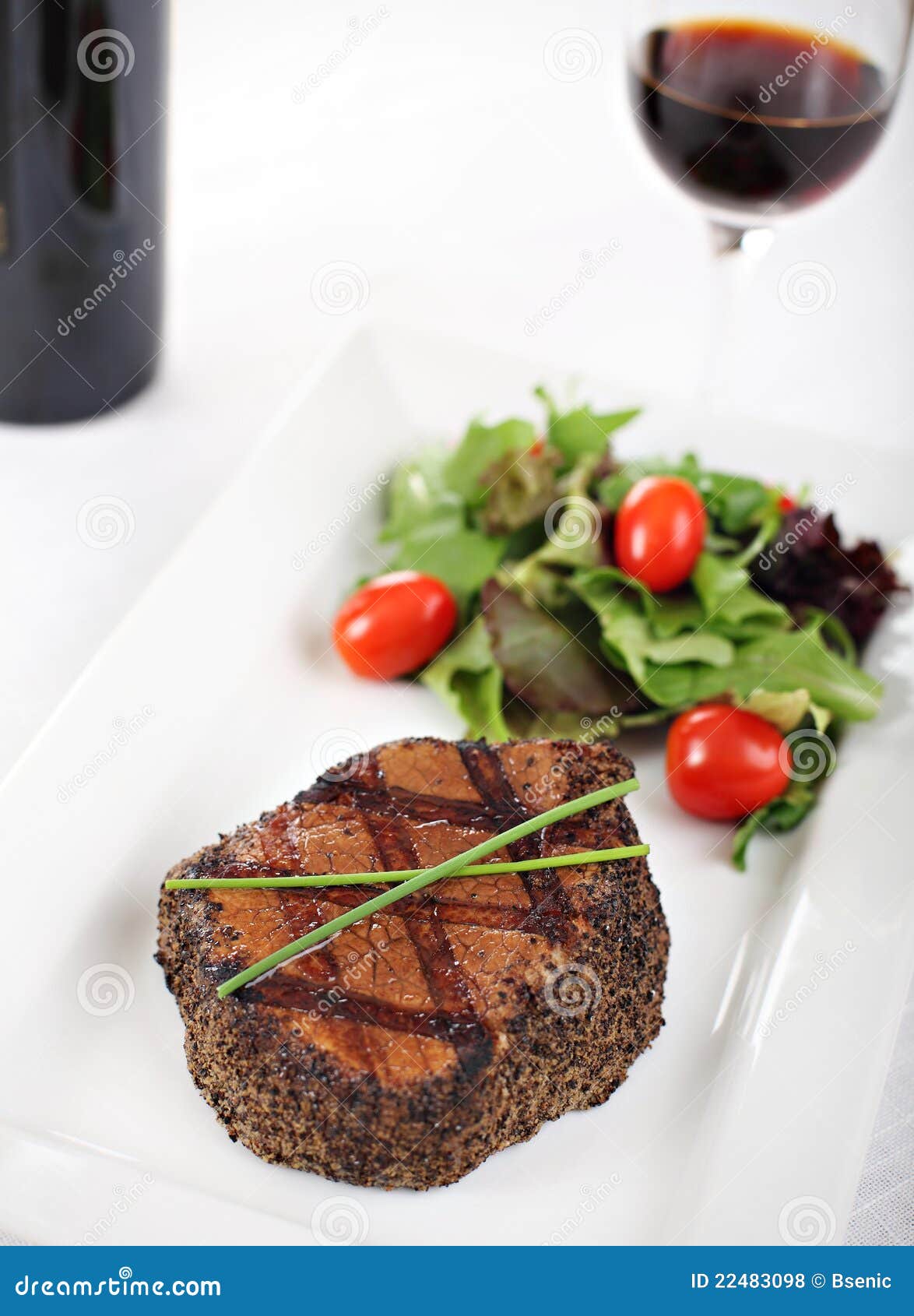 BBQ pepper steak stock photo. Image of cooked, plate 22483098