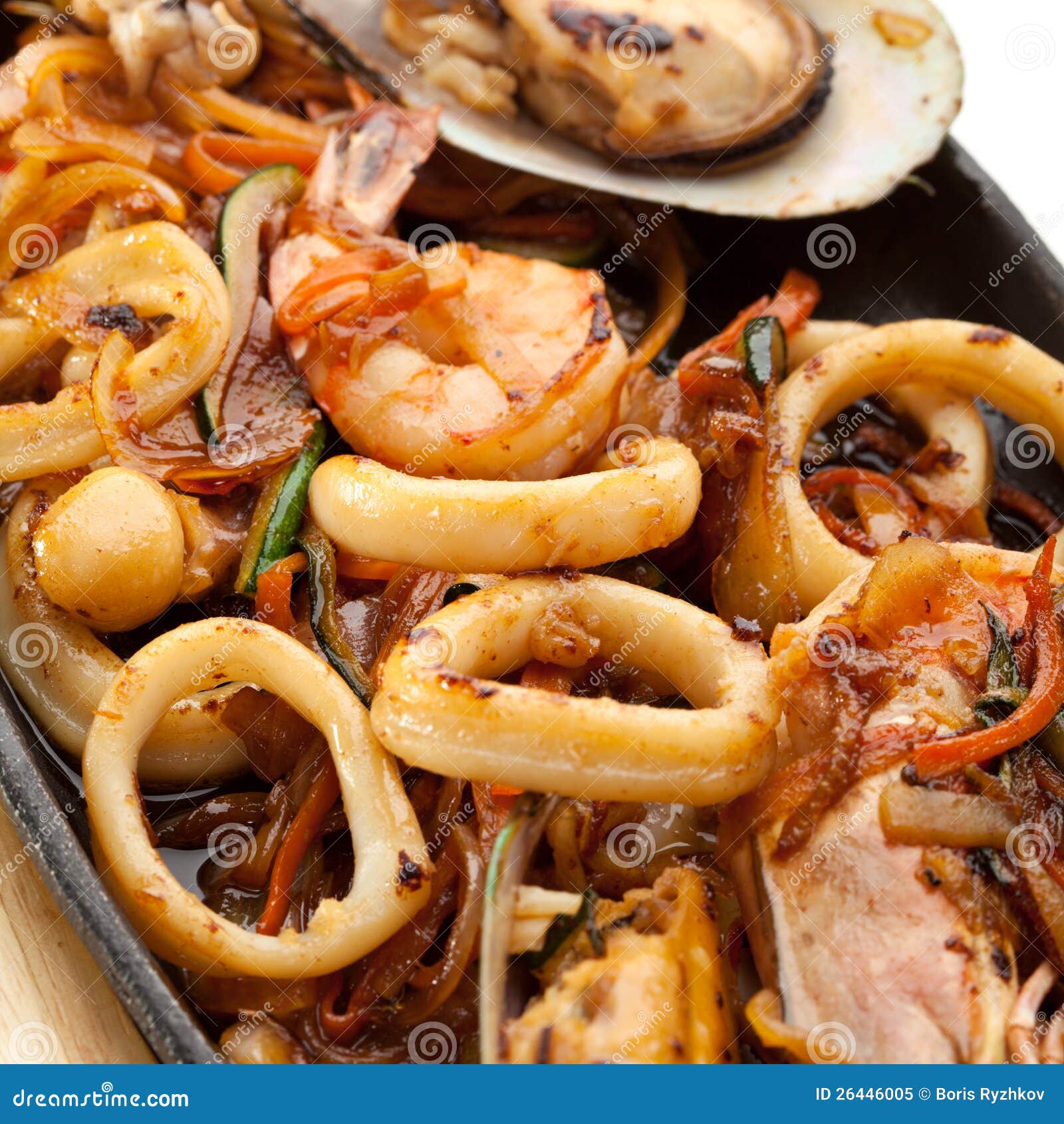 BBQ Seafood stock image. Image of cuisine, meal, grill - 26446005