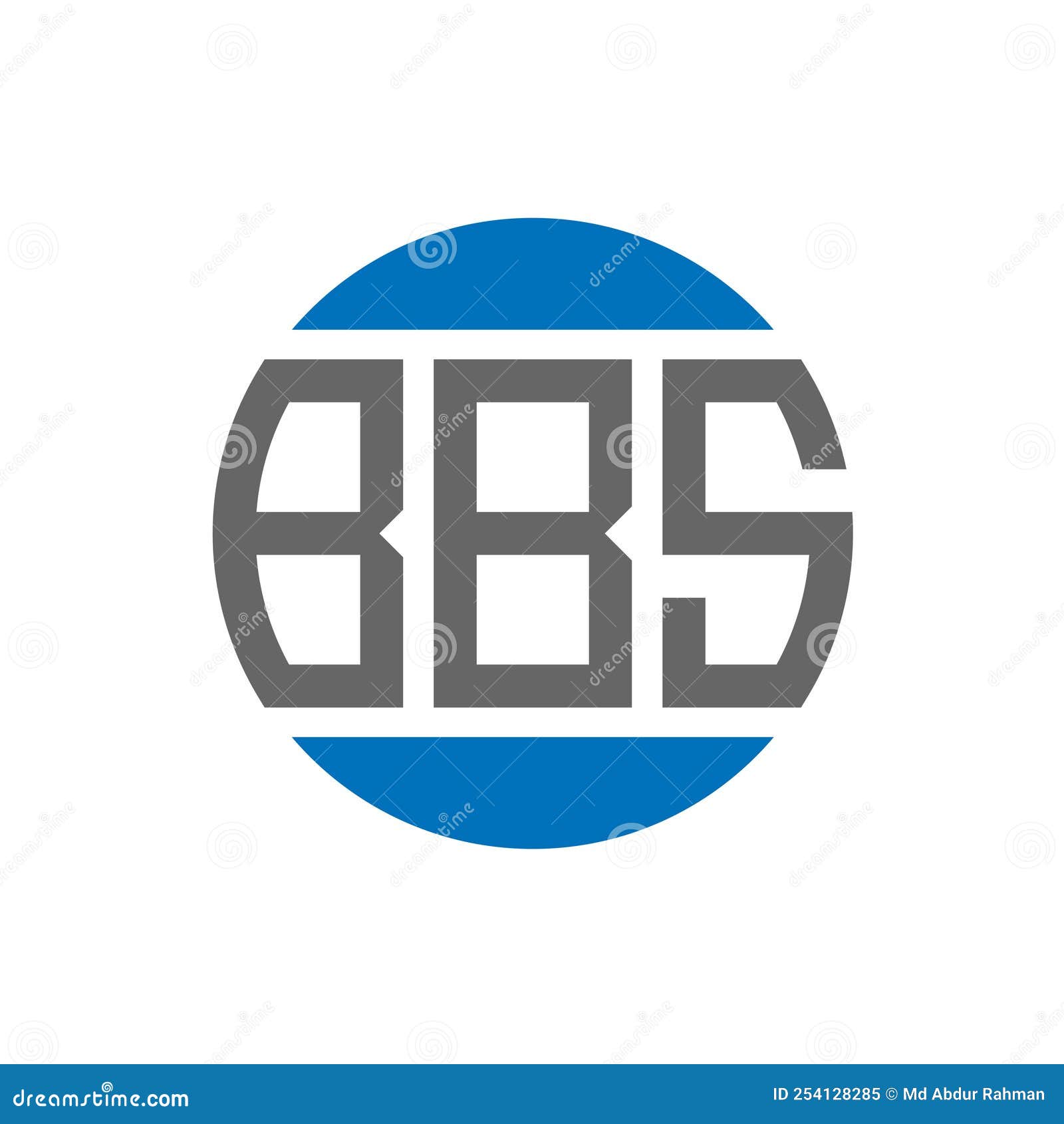 bbs letter logo  on white background. bbs creative initials circle logo concept. bbs letter 