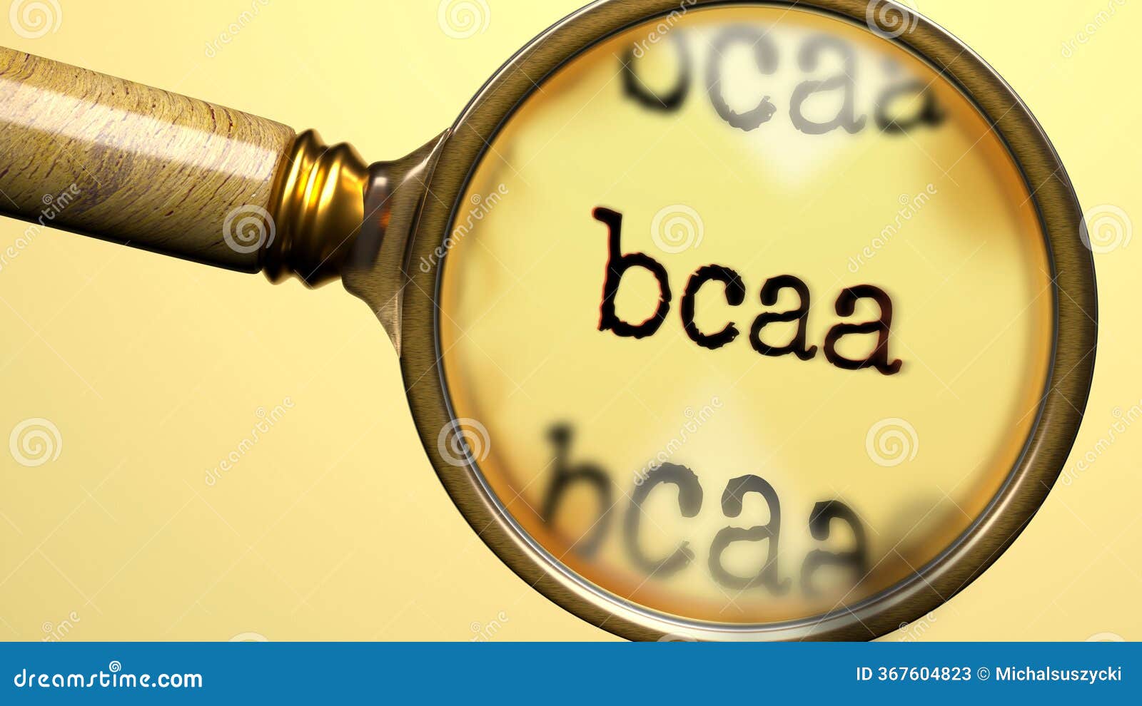 bcaa under magnifying glass. thorough analysis and inspection of bcaa