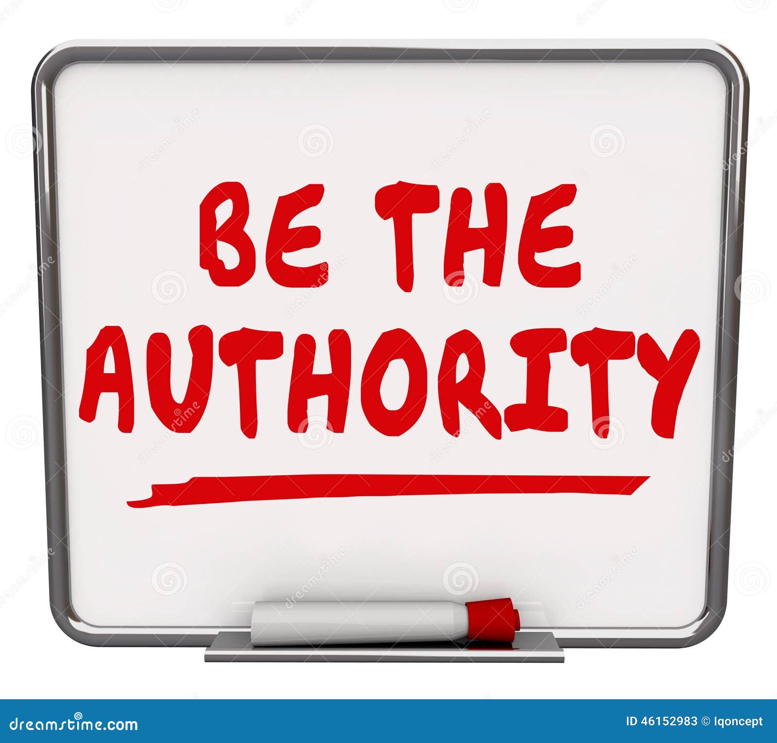 be the authority words dry erase board expertise knowledge