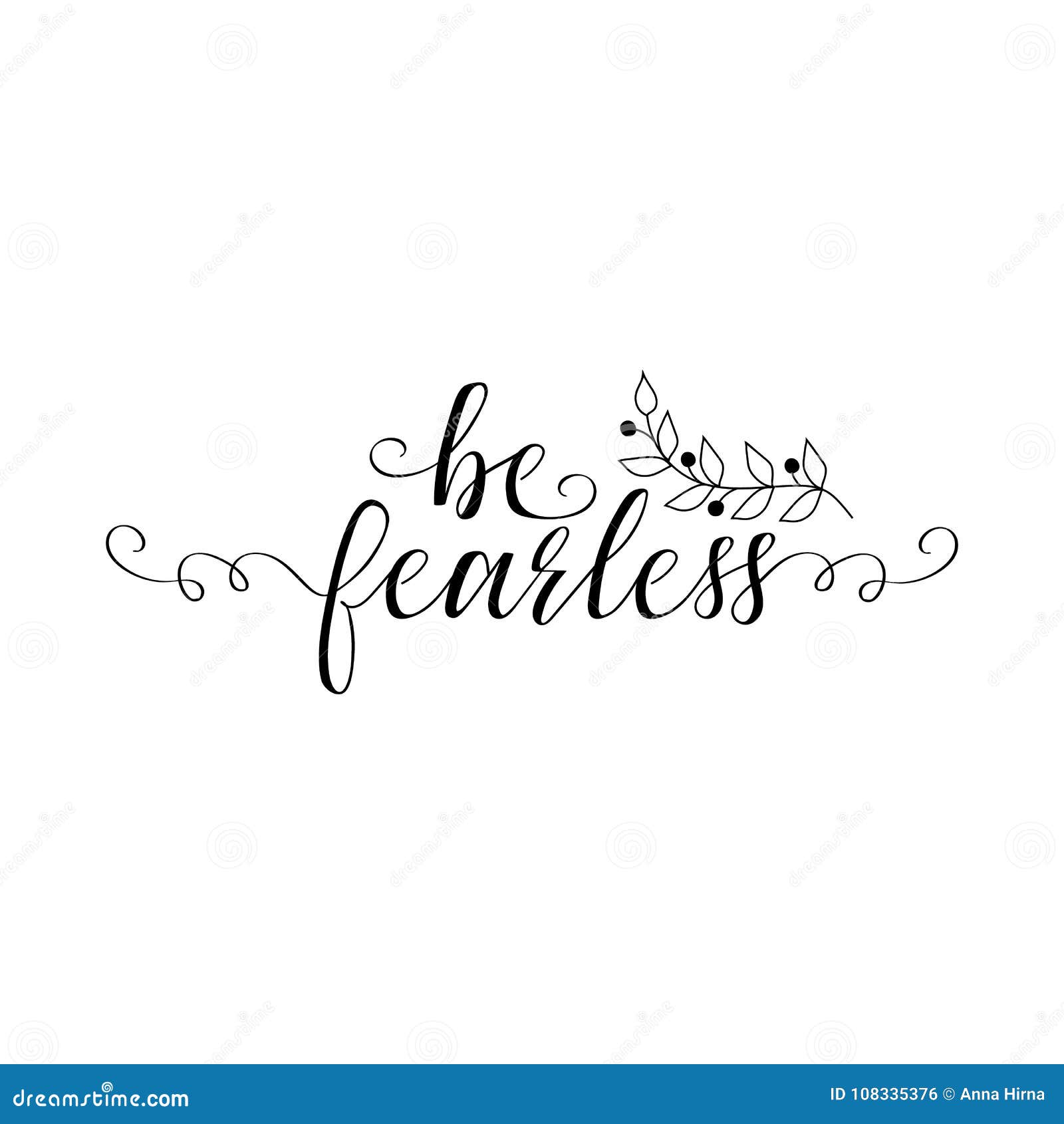 Download Be Fearless. Feminism Quote, Woman Motivational Slogan ...