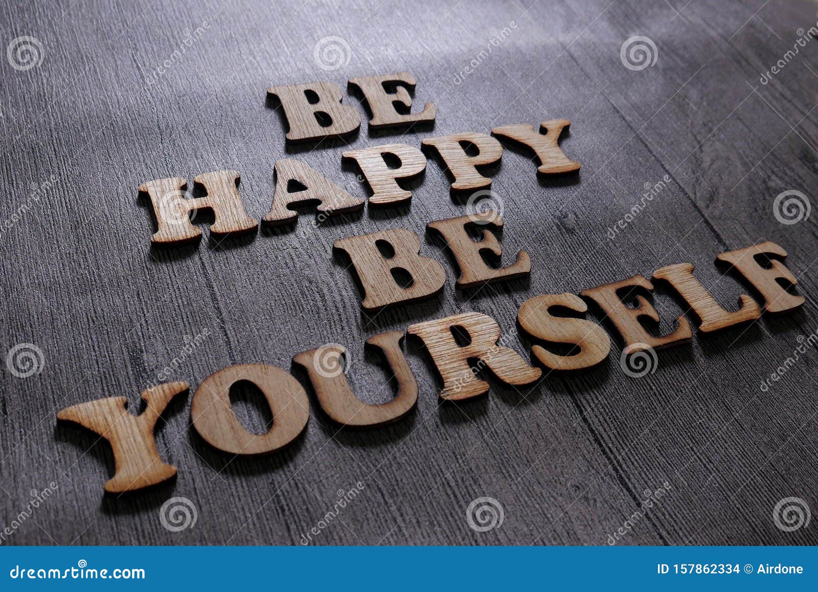 Be Happy Be Yourself, Business Words Quotes Concept Stock Photo ...