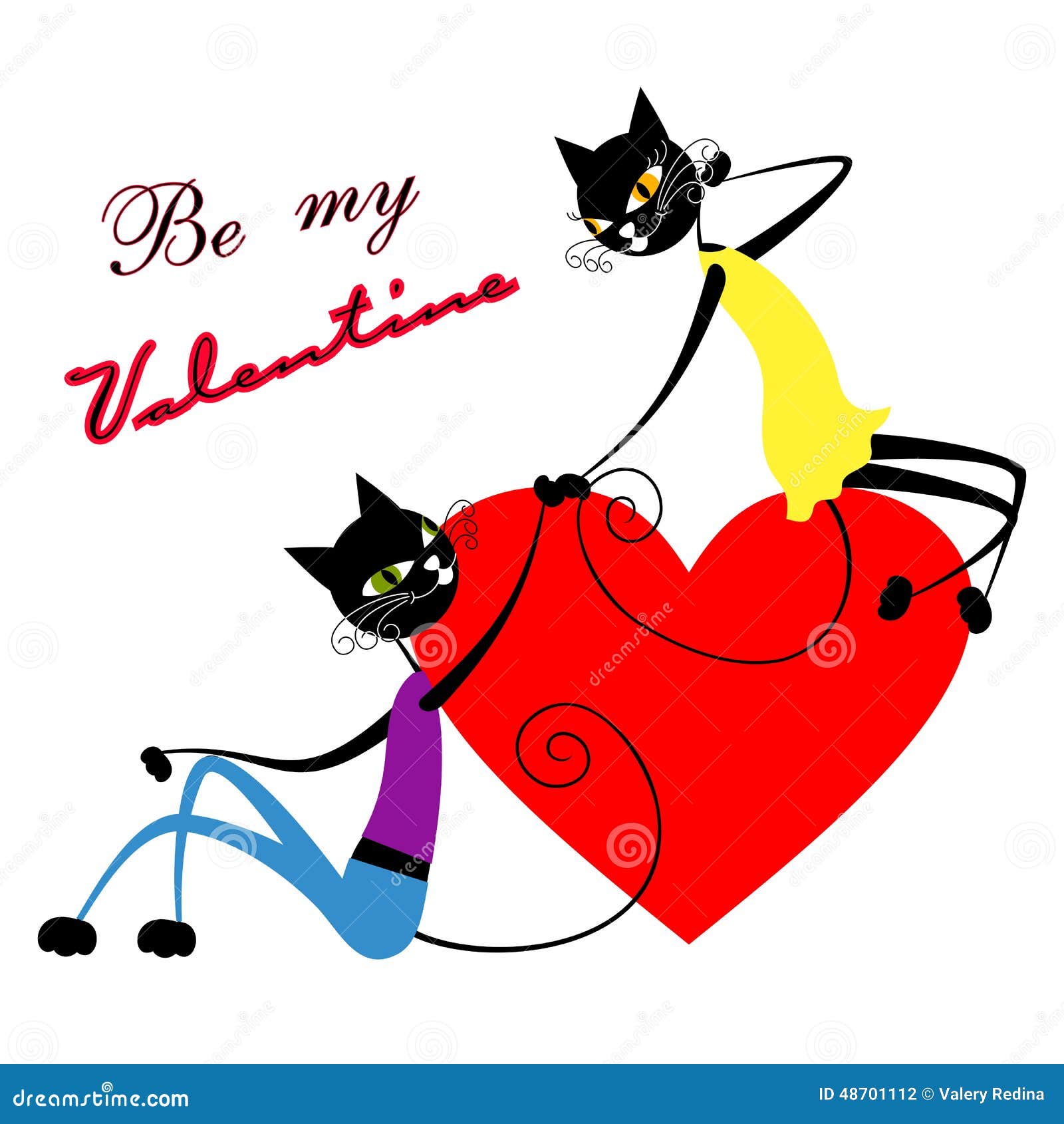 Be My Valentine Stock Vector Illustration Of Female Be My Valentine Stock Vector Illustration Of Female