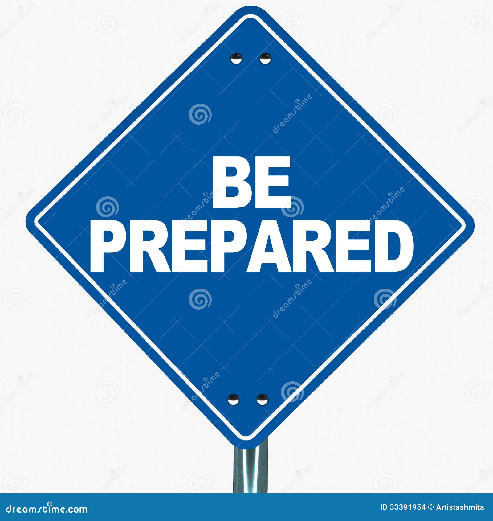 Be prepared stock illustration. Illustration of readiness - 33391954