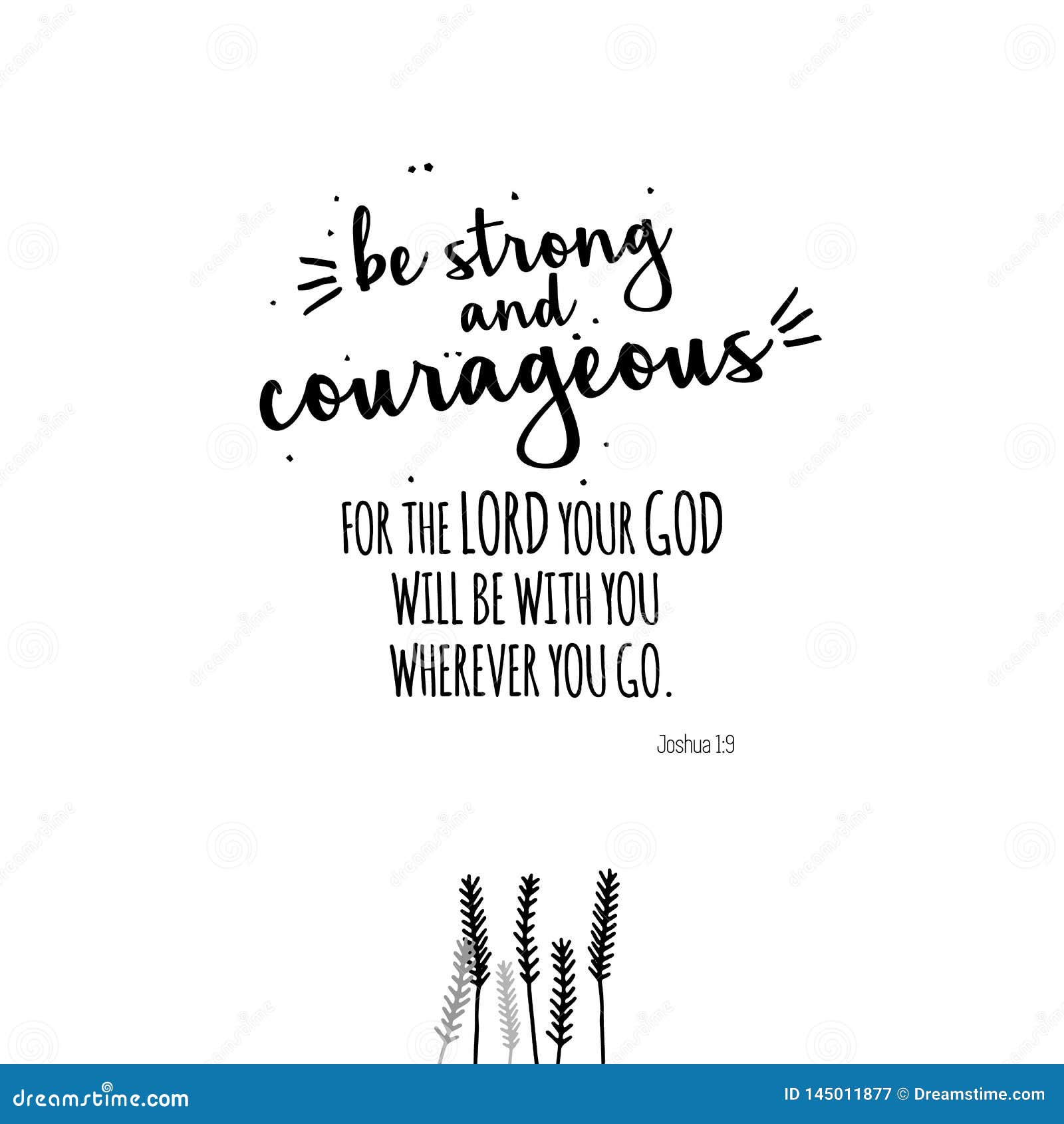 be strong and courageous quote