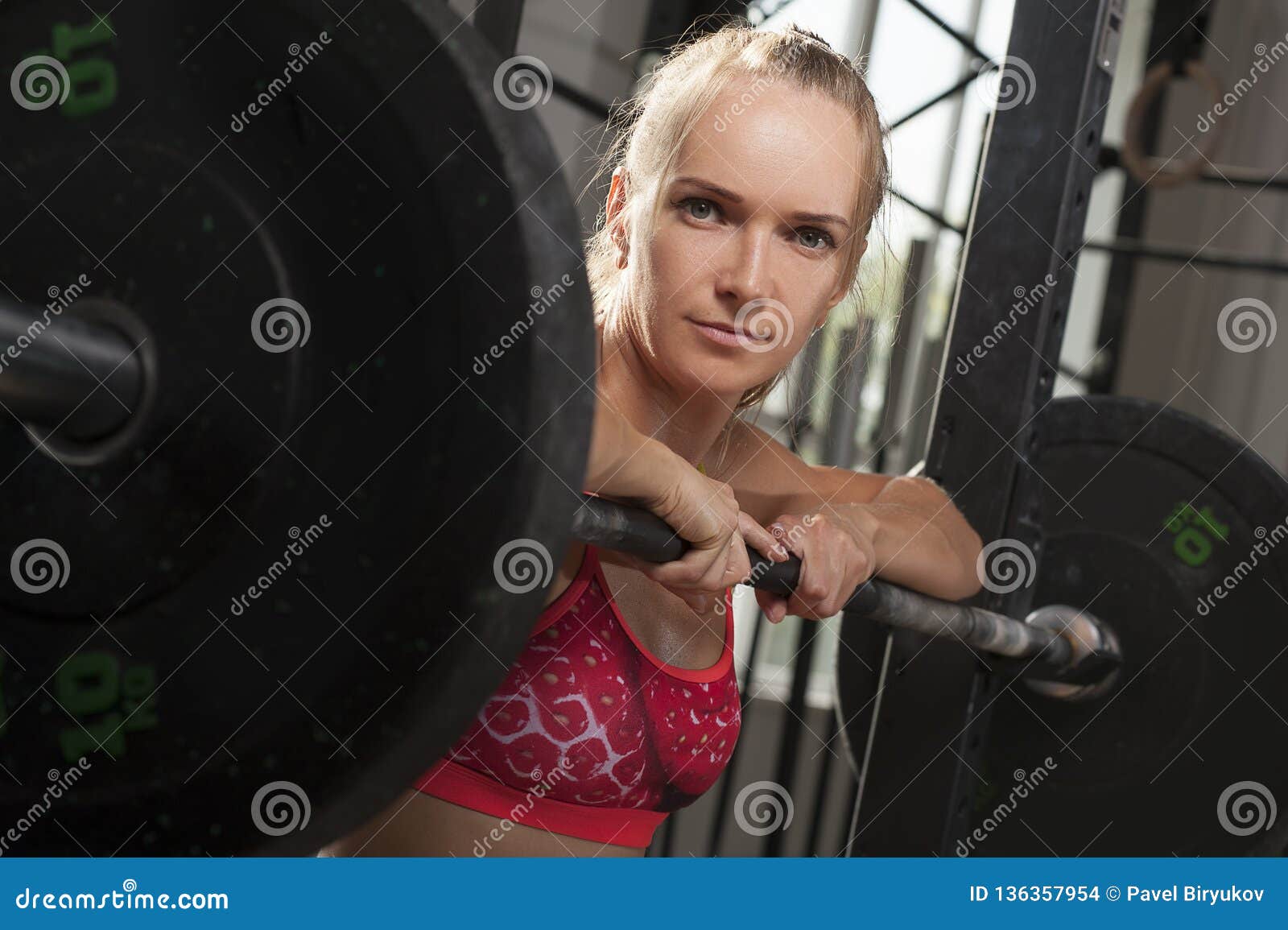 Be Strong Girl Stock Photo Image Of Athletic Fitness 1