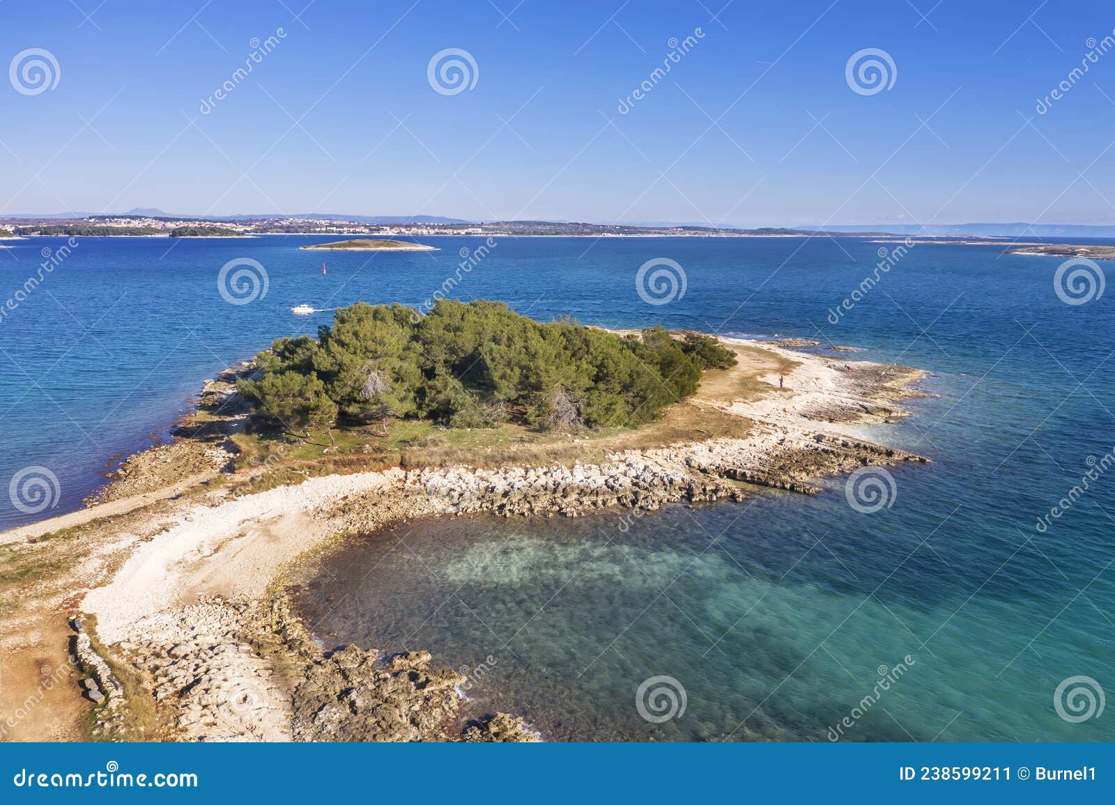 beach around skoljic, peninsula cape kamenjak, premantura, istria, croatia