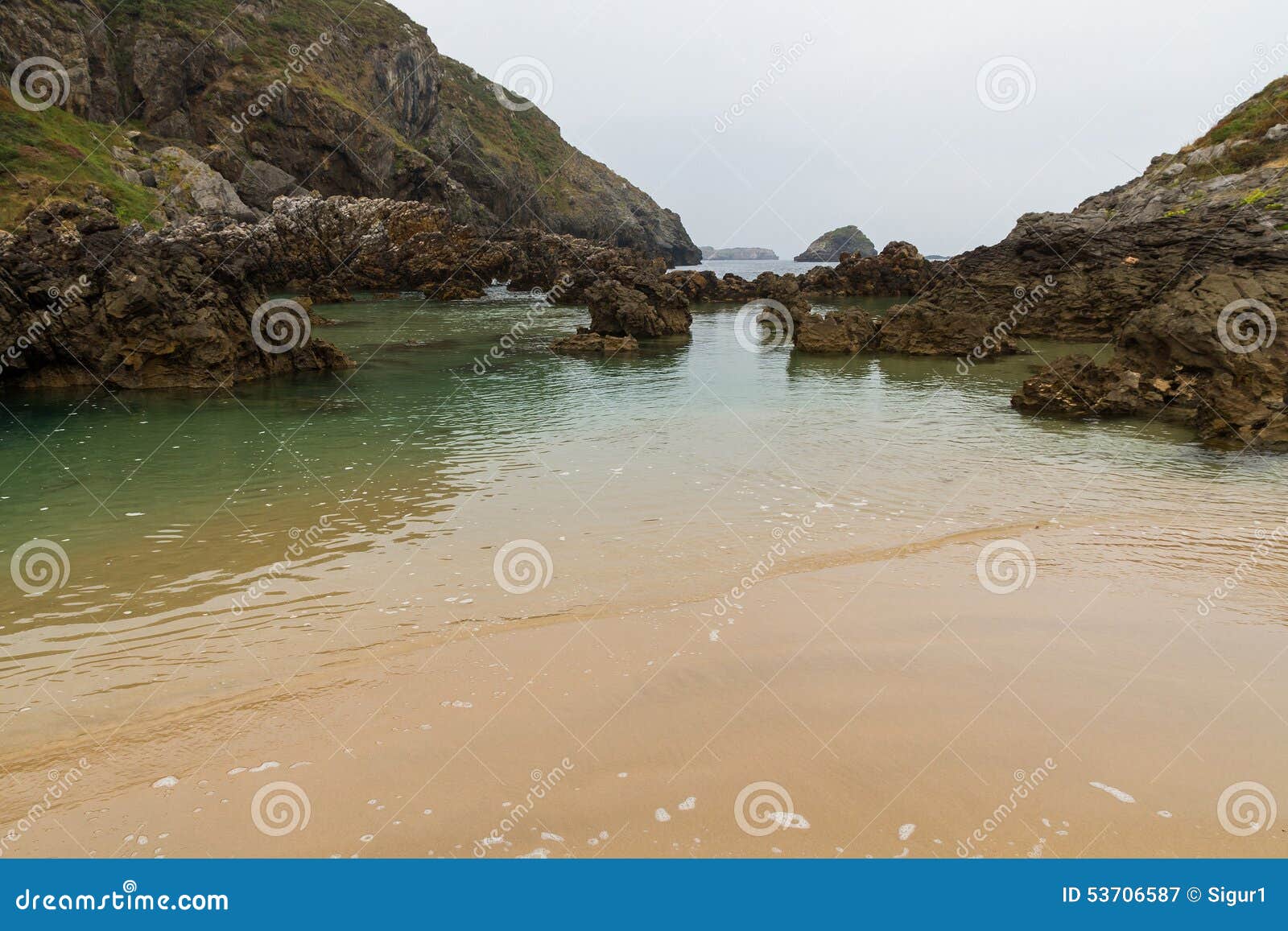 beach barro asturias spain