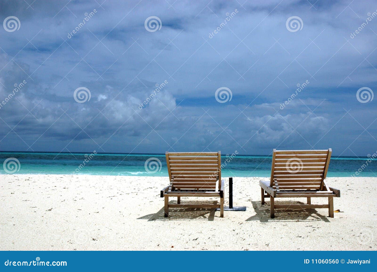 Beach beds stock photo. Image of rest, summer, emptiness 11060560