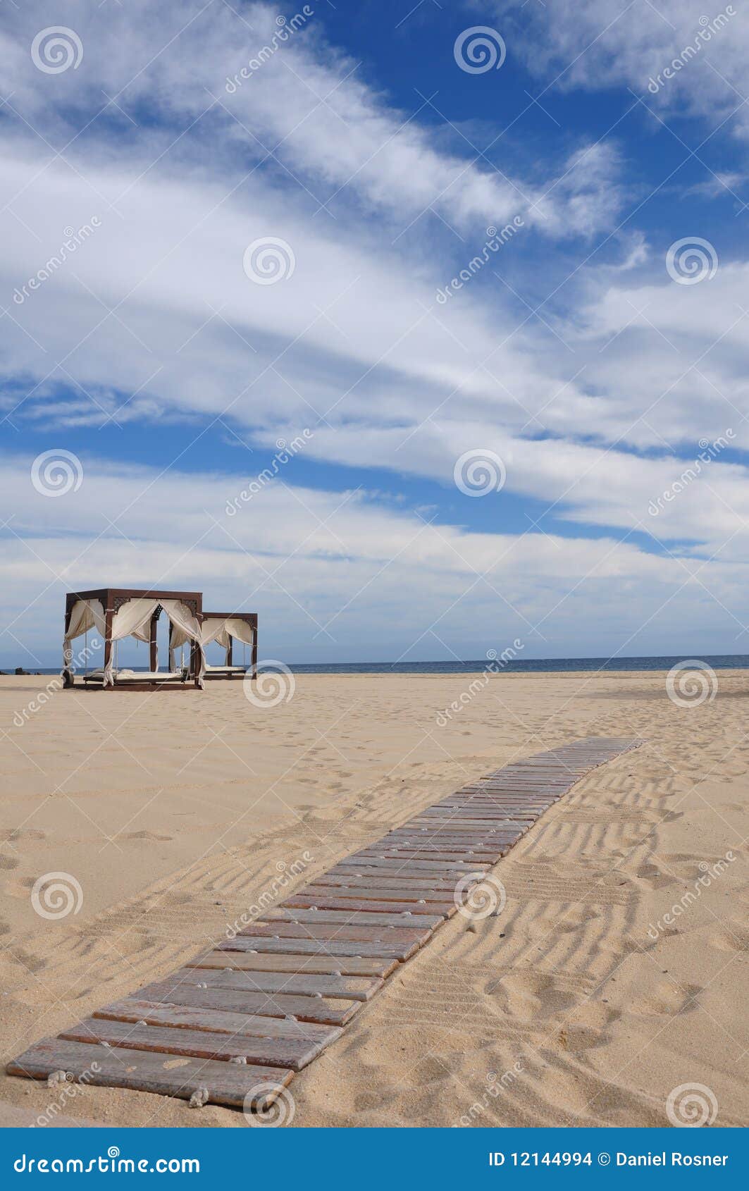 Beach Beds stock photo. Image of tropical, vacation, planks 12144994