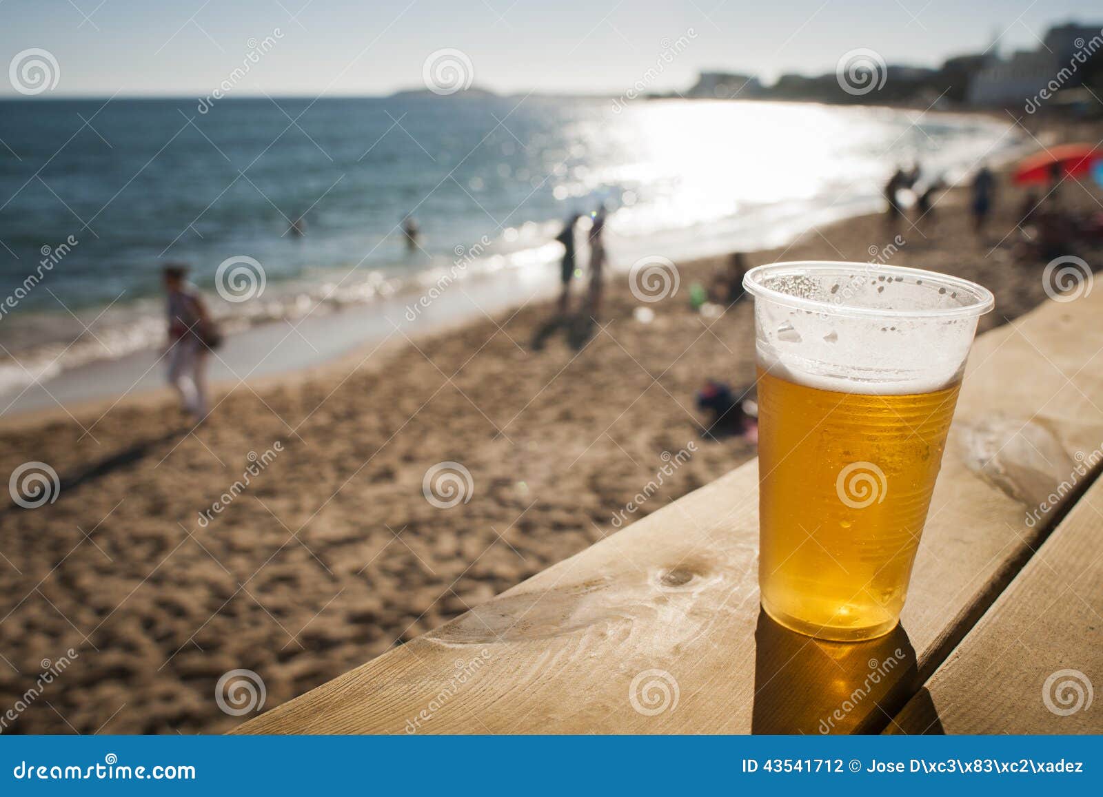 Beach Beer stock photo. Image of summer, fresh, party 43541712