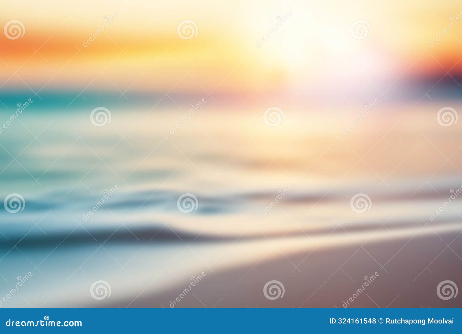 Beach Blur Background, Blurred Summer Beach with Sunset Sky and Cloud  Abstract Background Stock Illustration - Illustration of sunset, light:  324161548, image size:1600x1156
