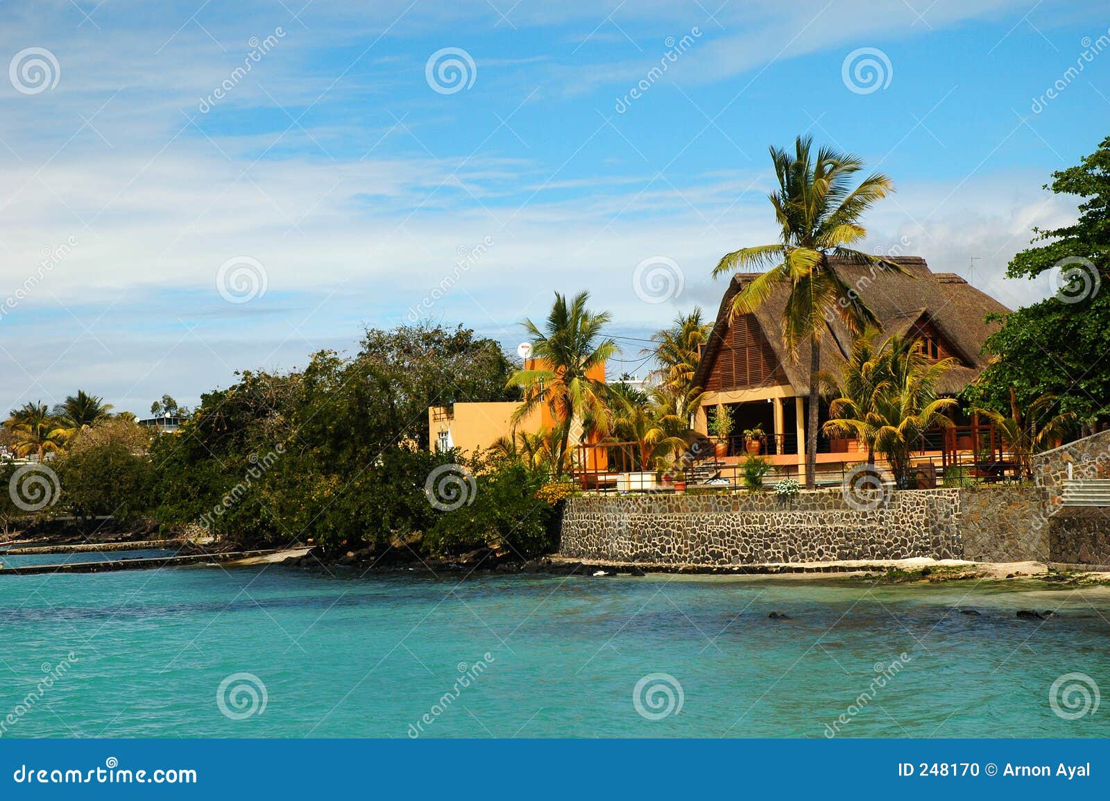 Beach cabin stock photo Image of coast holiday clear 