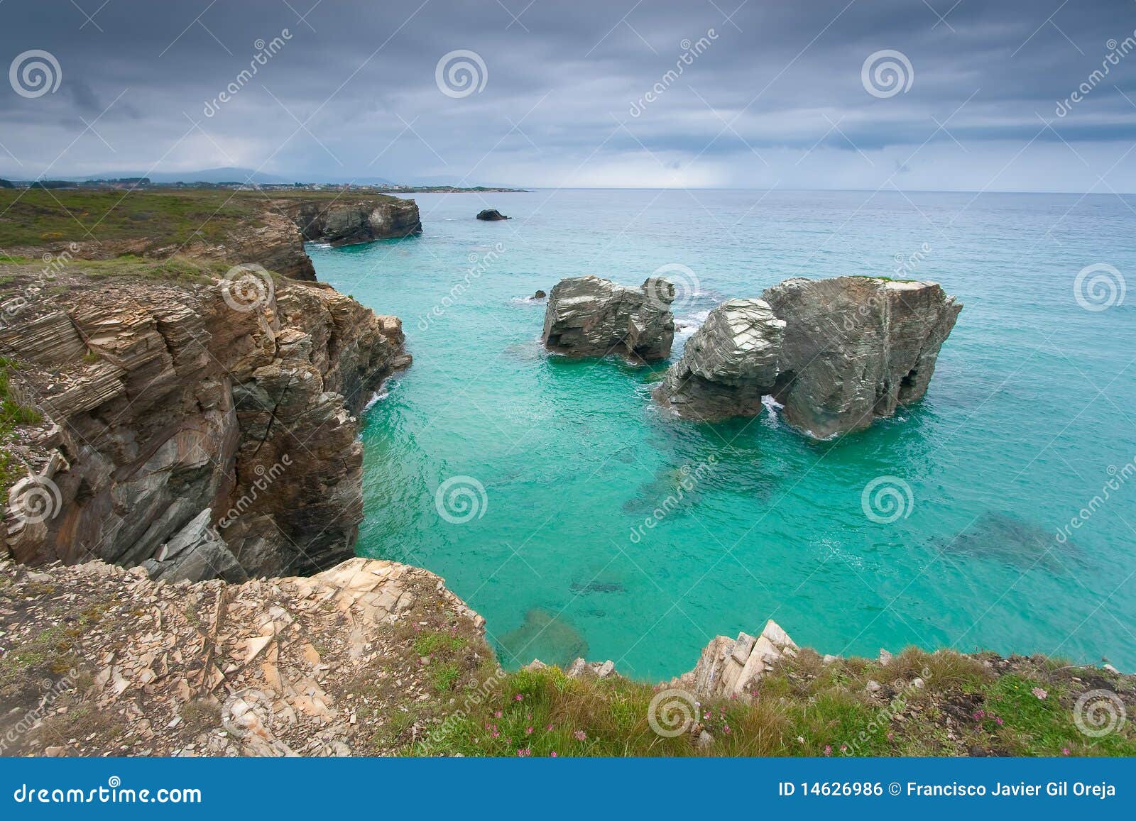 beach of the cathedrals