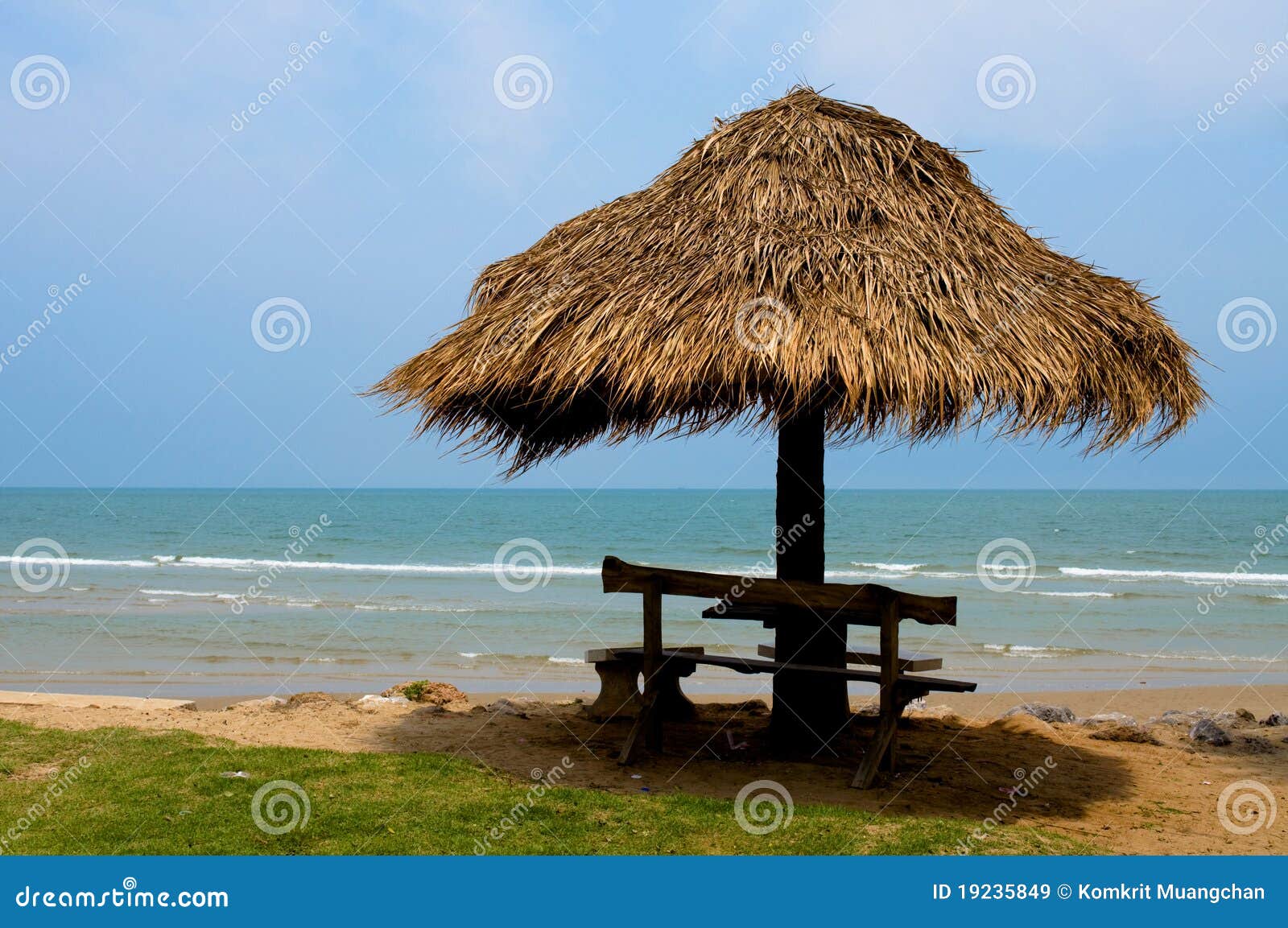 Beach chair stock image. Image of beautiful, lonely, nature - 19235849