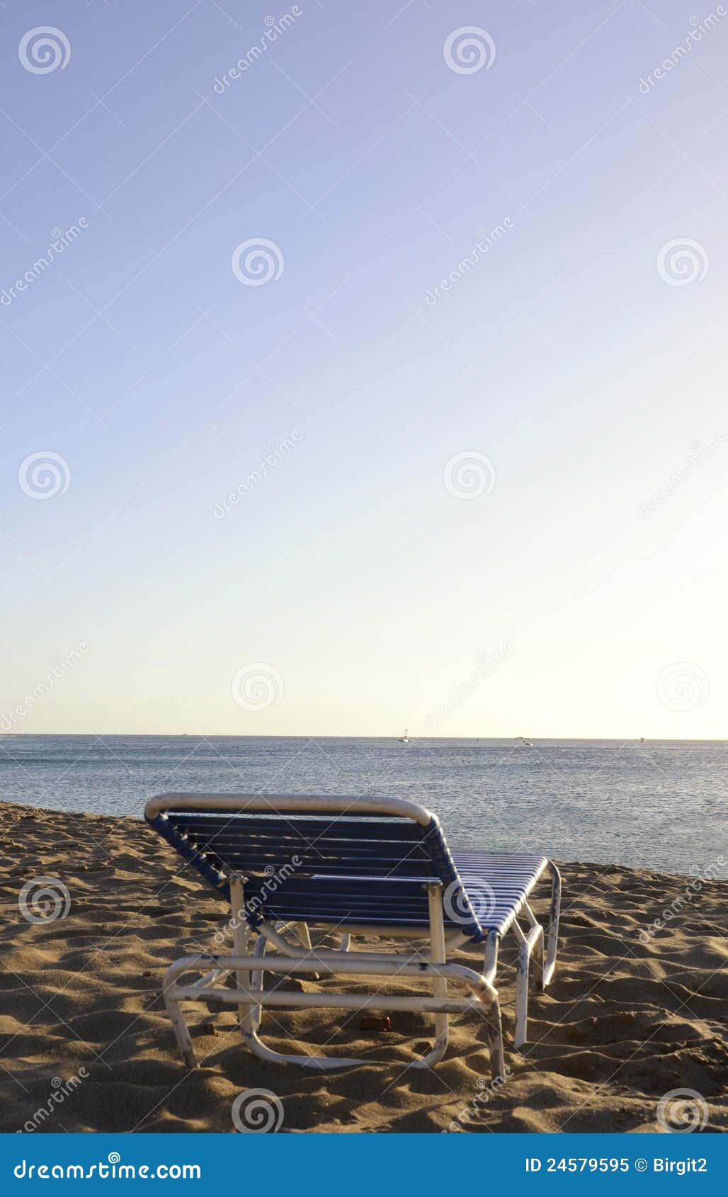 Beach Chair in Maui stock image. Image of direction, afternoon 24579595