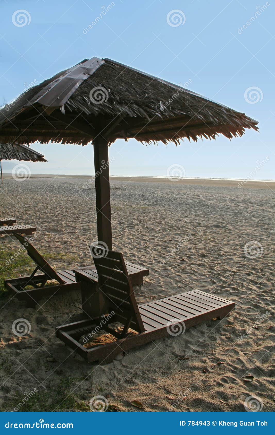 Beach chairs stock image. Image of relax, asia, vacation - 784943