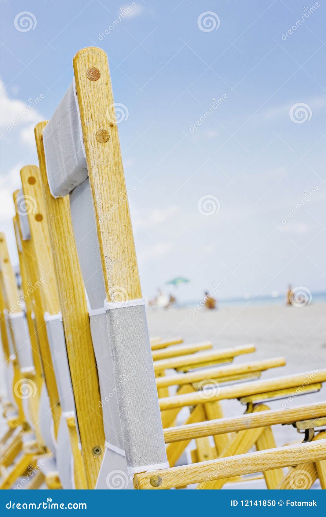 Beach Chairs in Miami Florida Stock Photo Image of vacation, shade 12141850