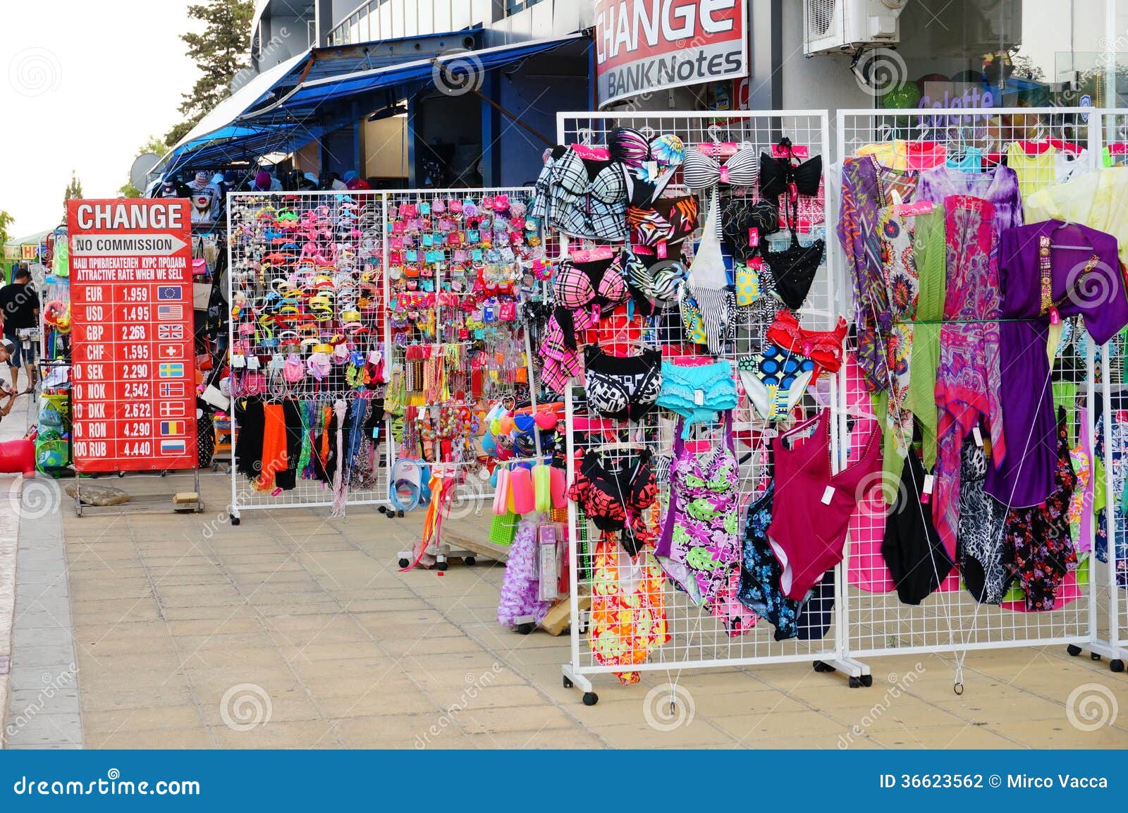 Beach clothes editorial photography. Image of clothes - 36623562