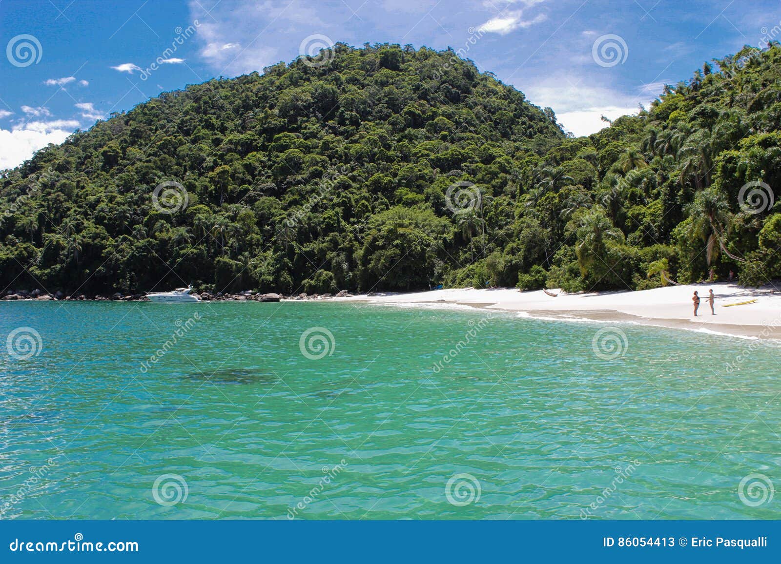 beach of dentista in ilha grande, rio de janeiro - brazil