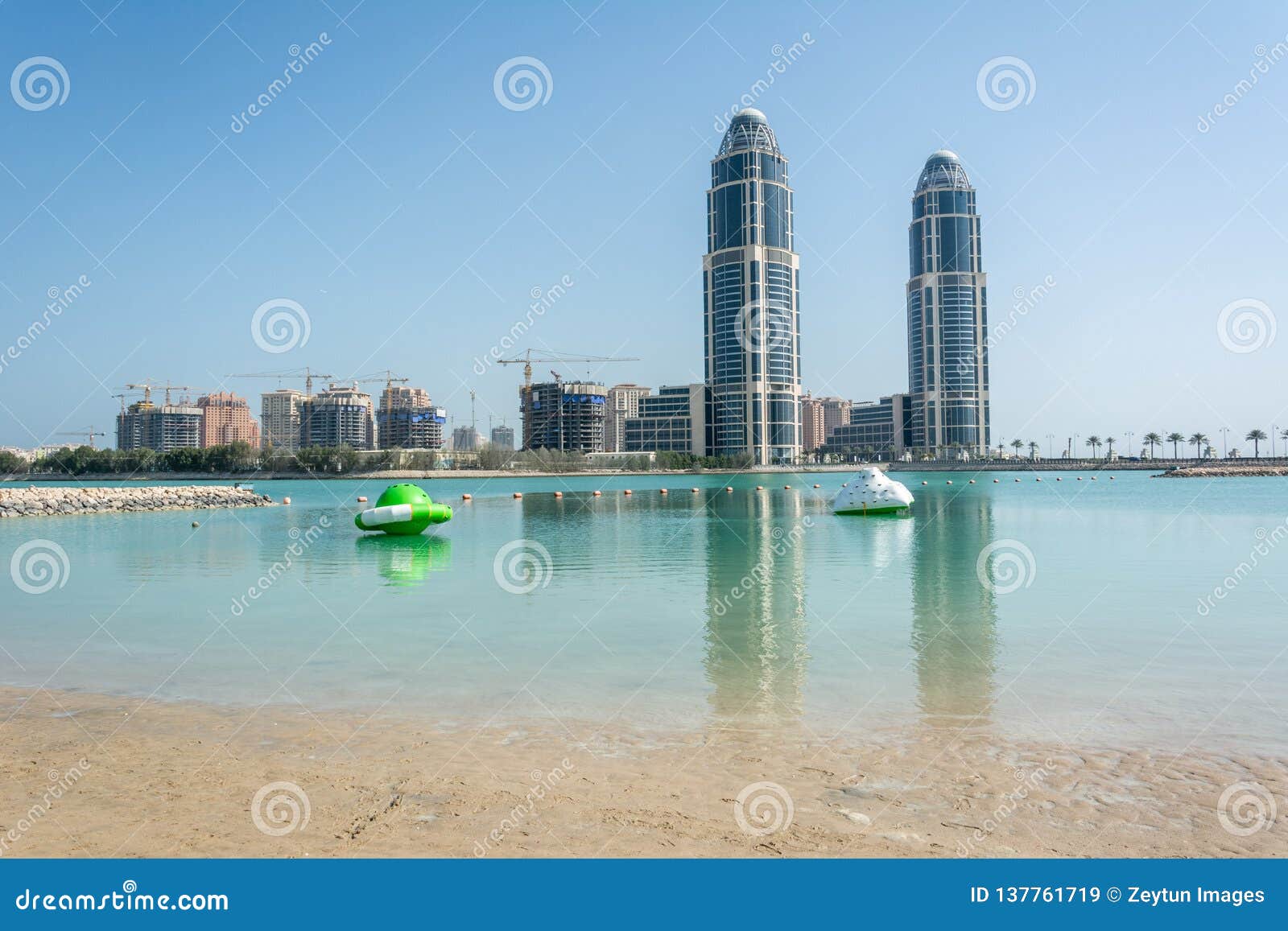 beach in doha, qatar