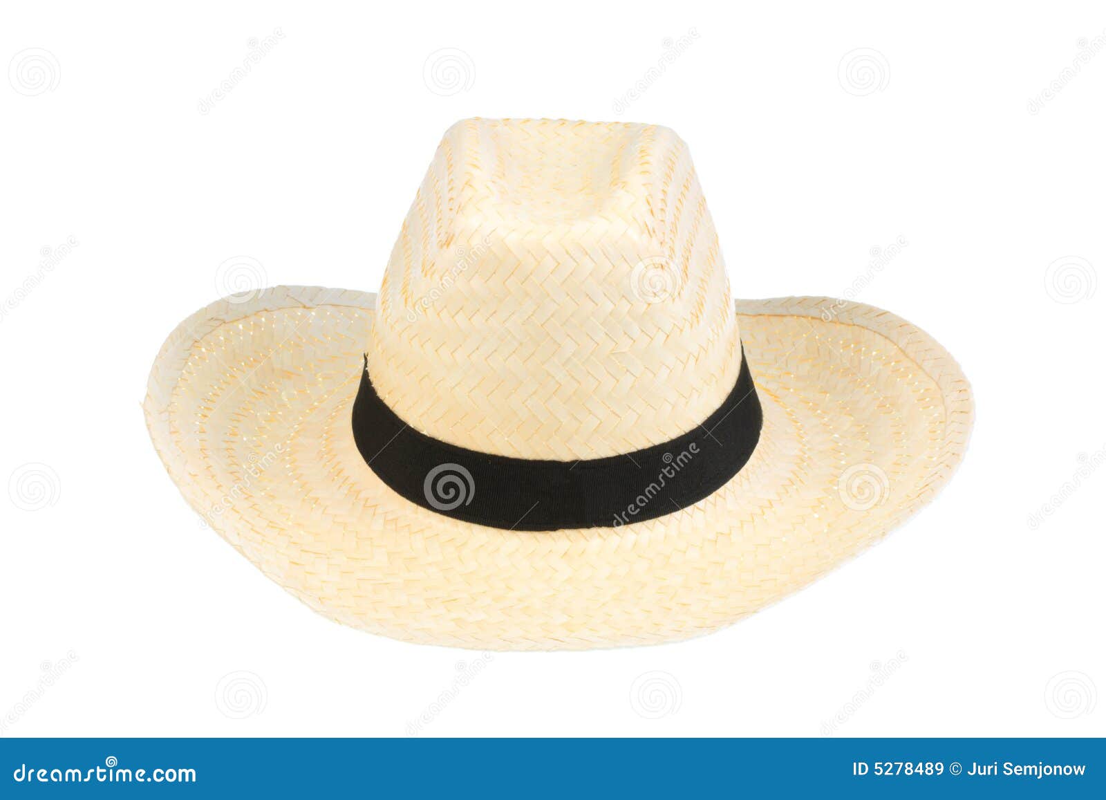 Beach hat on white. stock image. Image of simple, wear 5278489