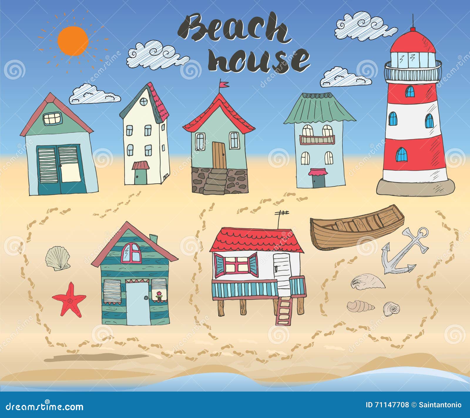 clip art beach house - photo #29