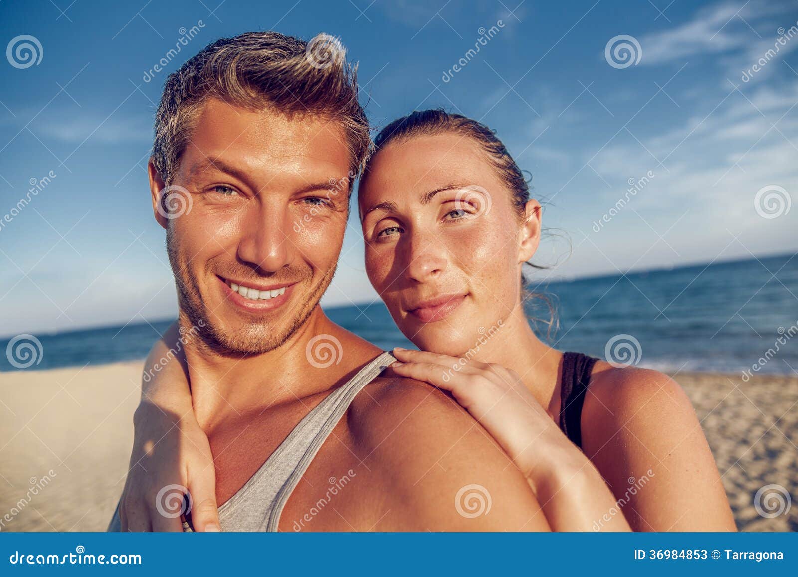 Beach life stock image. Image of adult, ocean, lovers 36984853