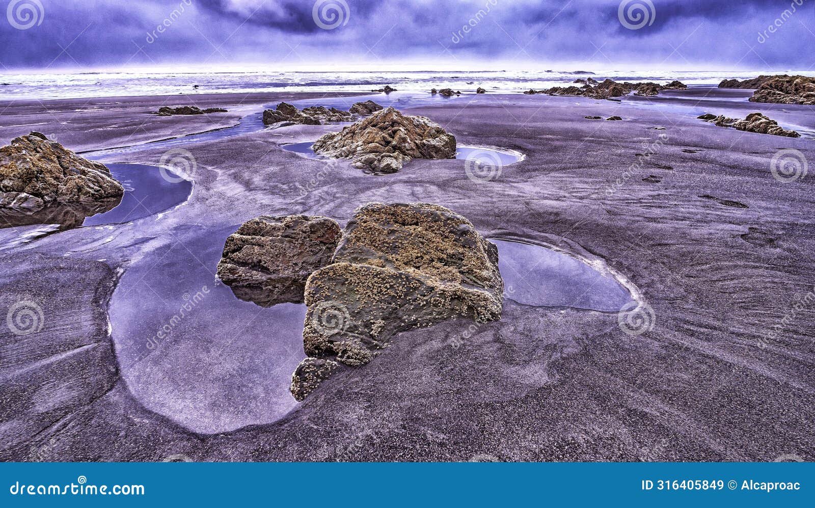 beach of los quebrantos, san juan de la arena, spain