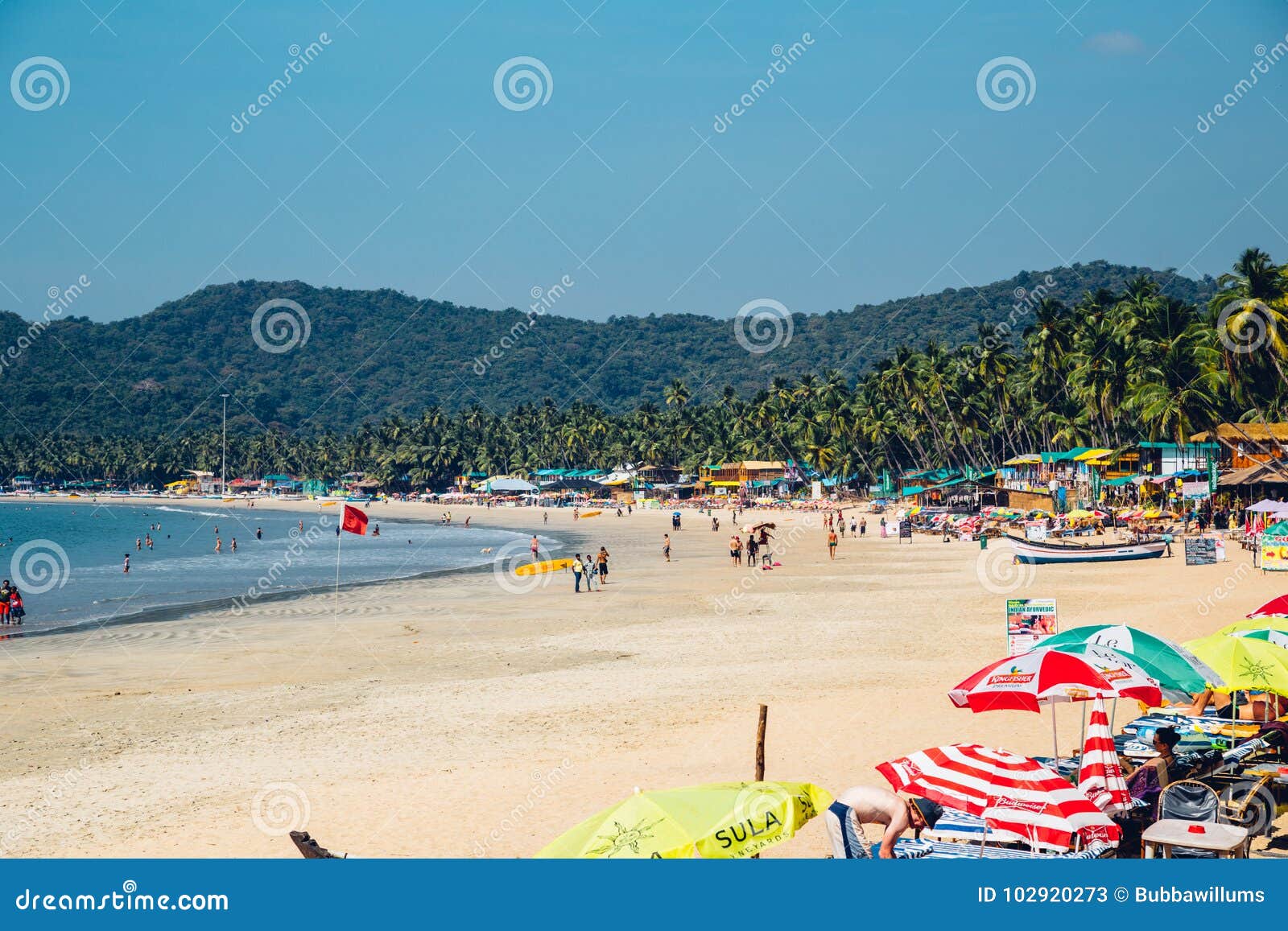 Beach at Palolem Beach, Goa Editorial Stock Photo Image of palolem