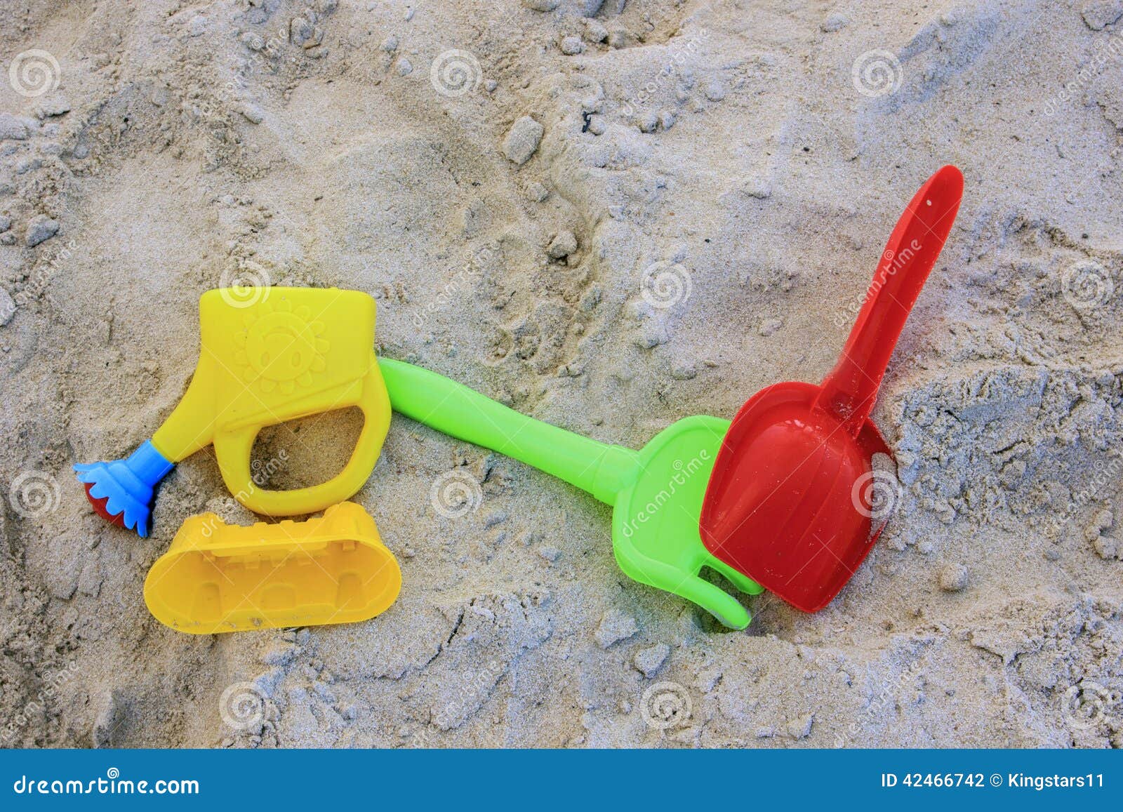 Beach plastic toys stock photo. Image of games, plastic 42466742