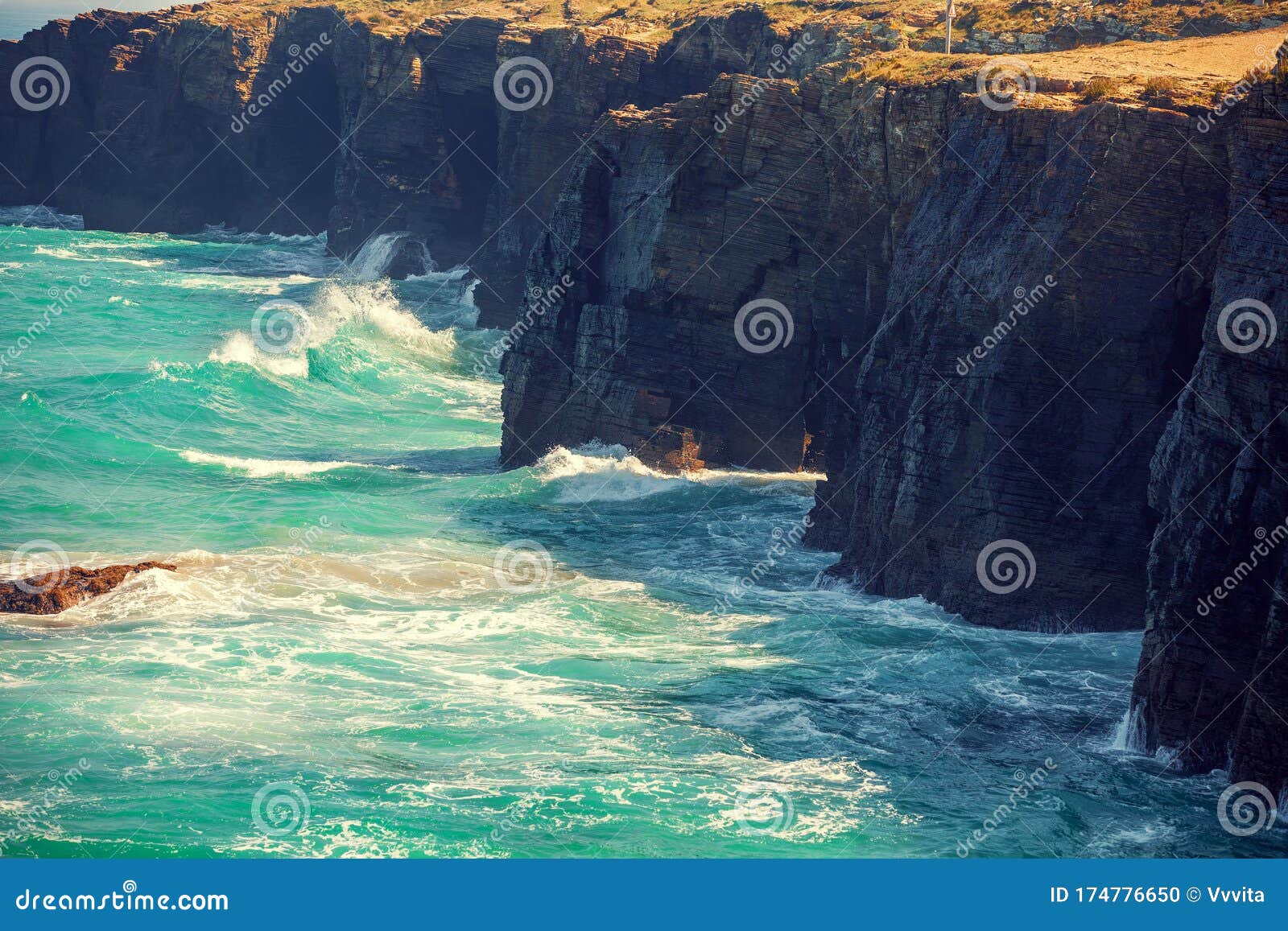 beach playa de augas santas