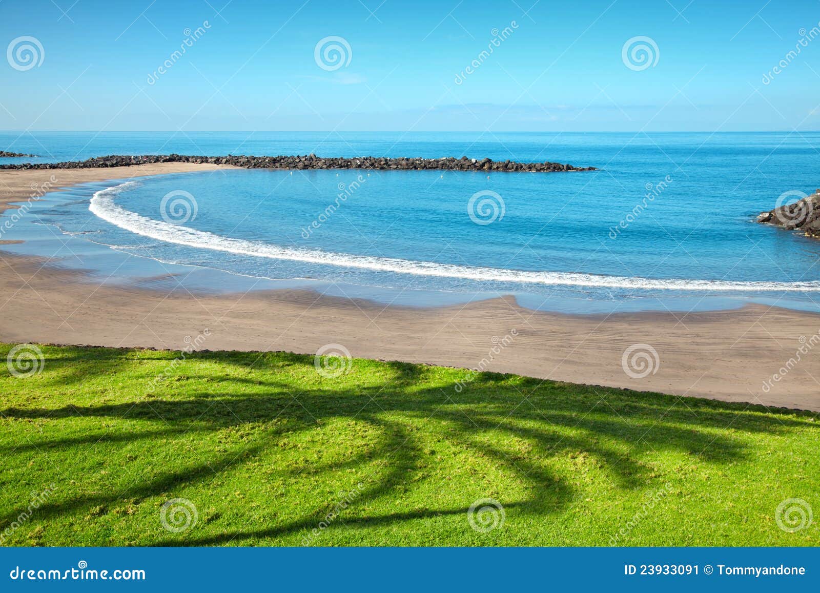 beach in playa de las americas, tenerife