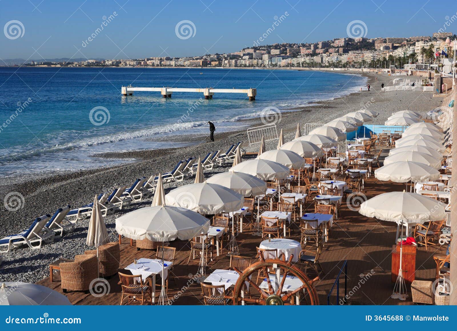 Beach restaurant stock photo. Image of luxury, cafe, mediterranean