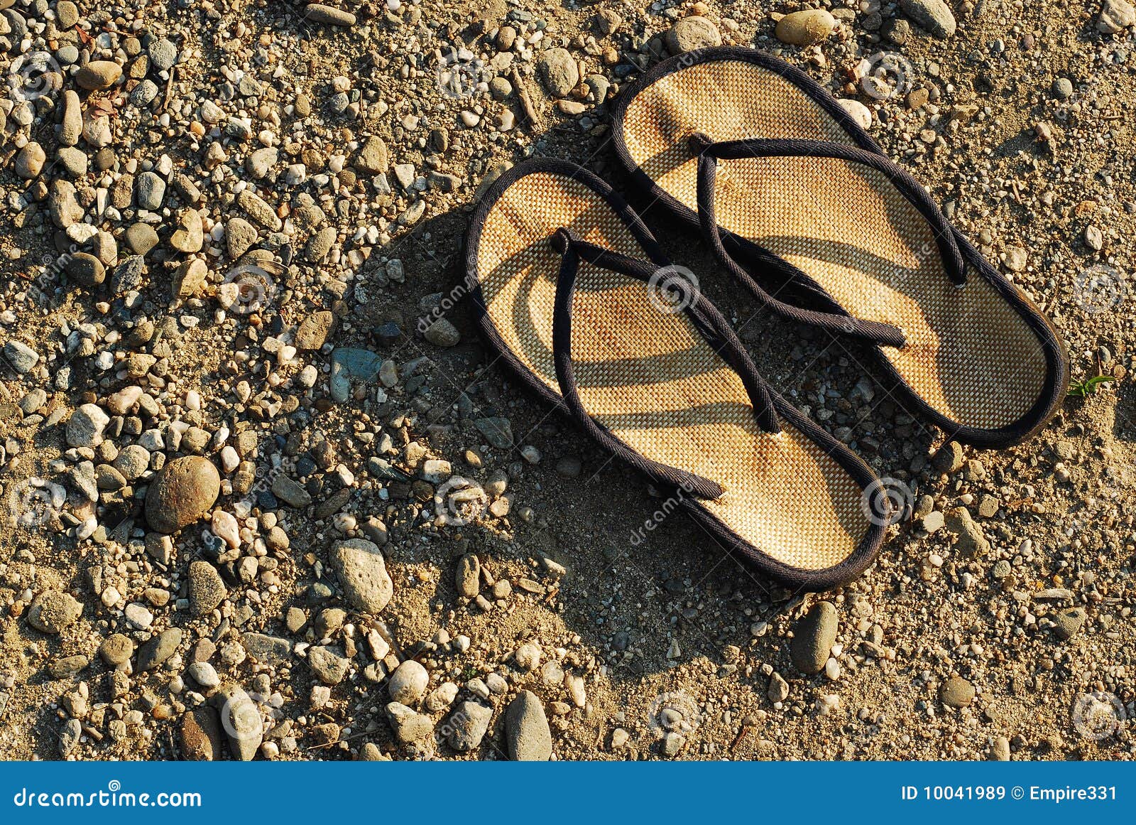 Beach slippers stock image. Image of flops, sandals, walk - 10041989