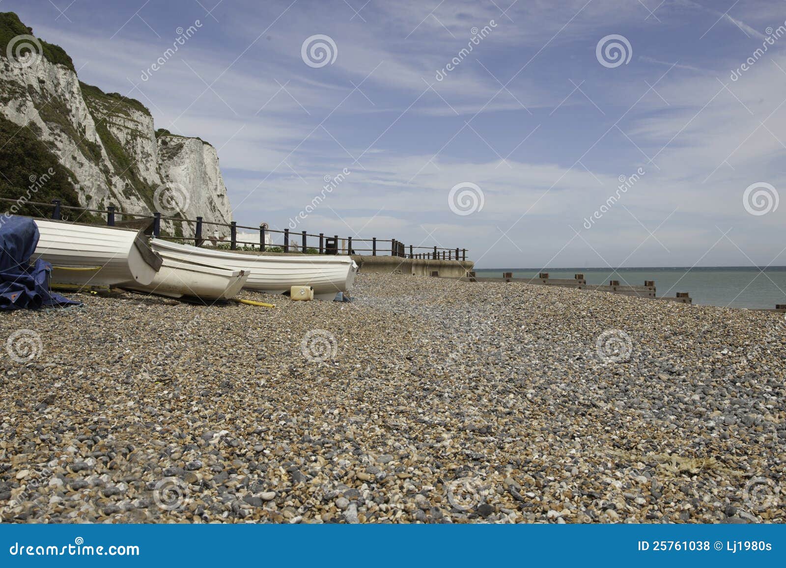 Beach, St Margaret S at Cliffe Stock Photo Image of seasonal, boats