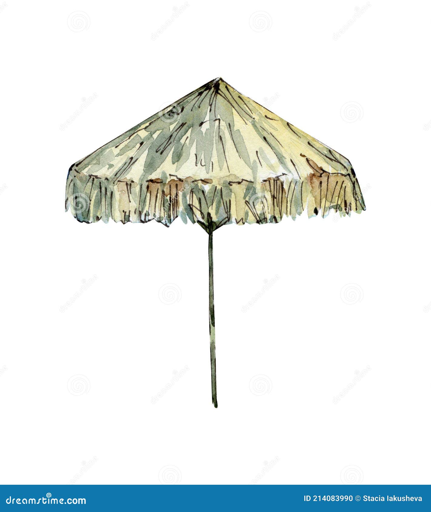 Line Drawing Vector Of A Beach Umbrella Royalty Free SVG, Cliparts,  Vectors, and Stock Illustration. Image 129640801.