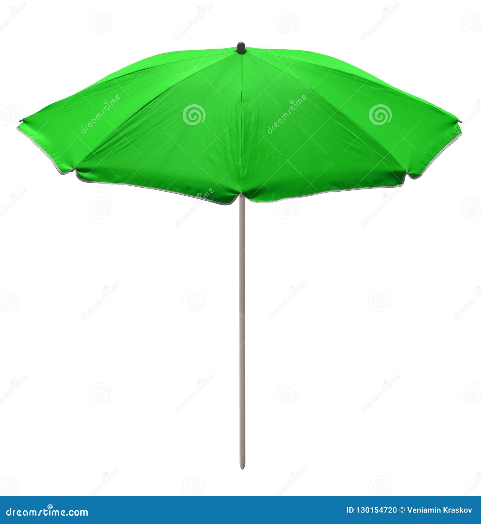 Beach umbrella Green stock photo. Image of background 130154720