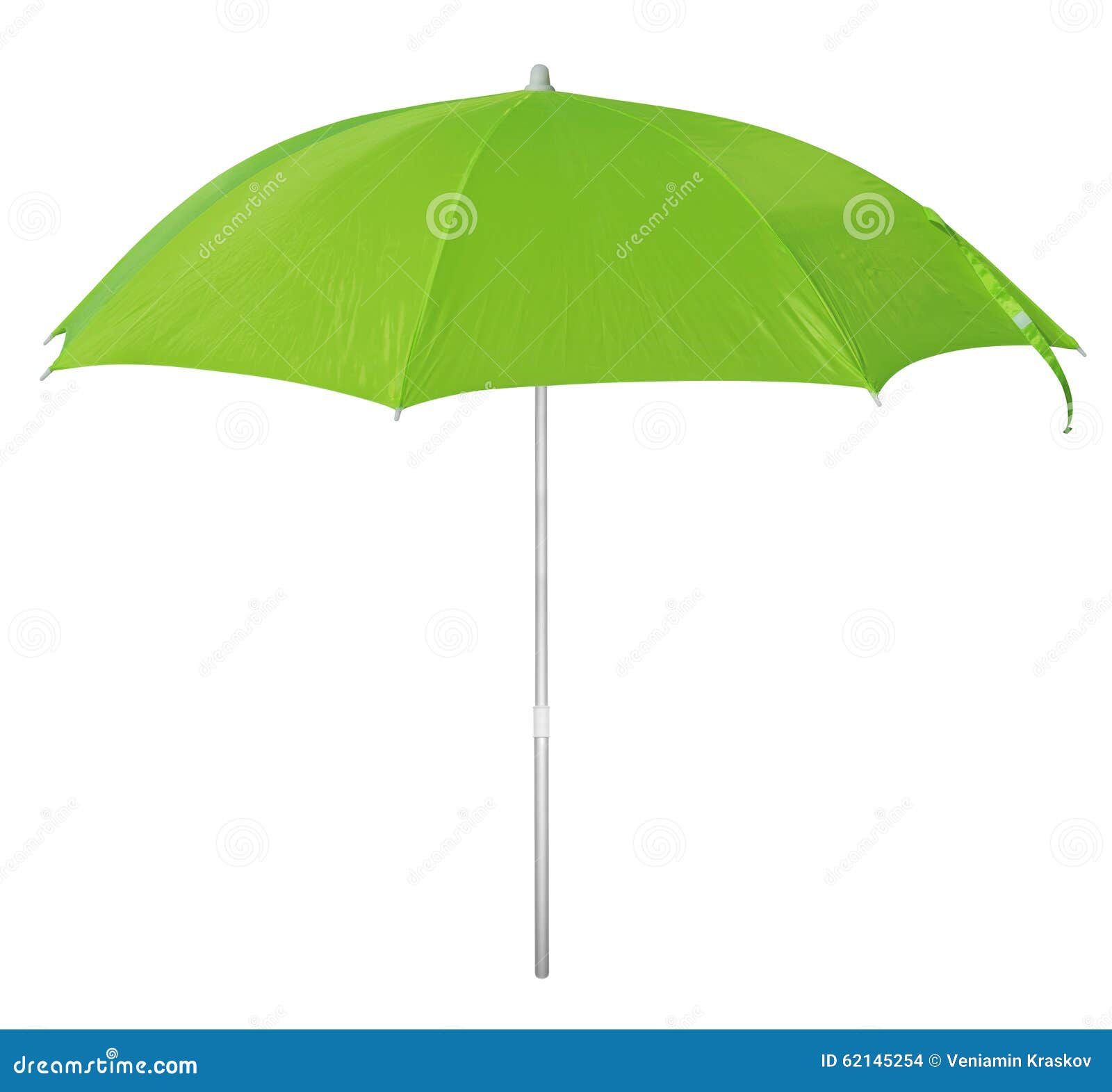 Beach umbrella green stock photo. Image of summer, protective 62145254