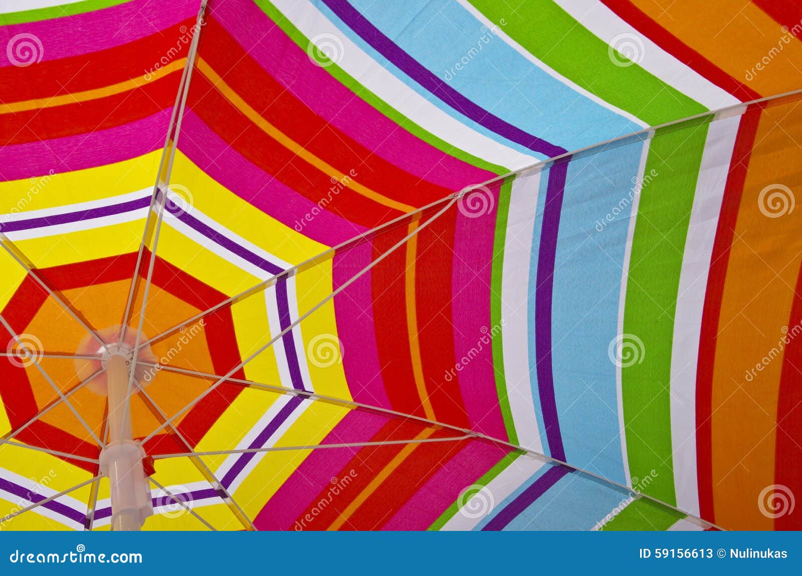 Beach Umbrella on a Summer Day Stock Image Image of poolside, beach 59156613