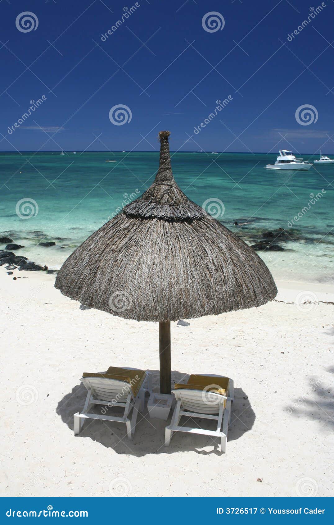 Beach umbrella top view stock image. Image of background 3726517