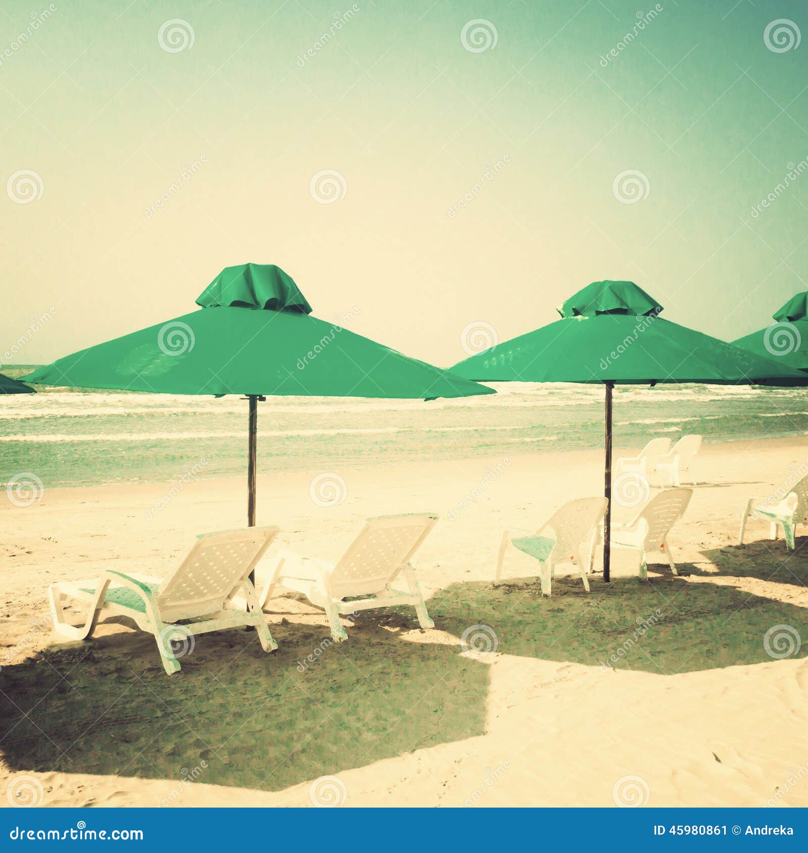Beach umbrellas stock image. Image of lifestyle, fashion 45980861