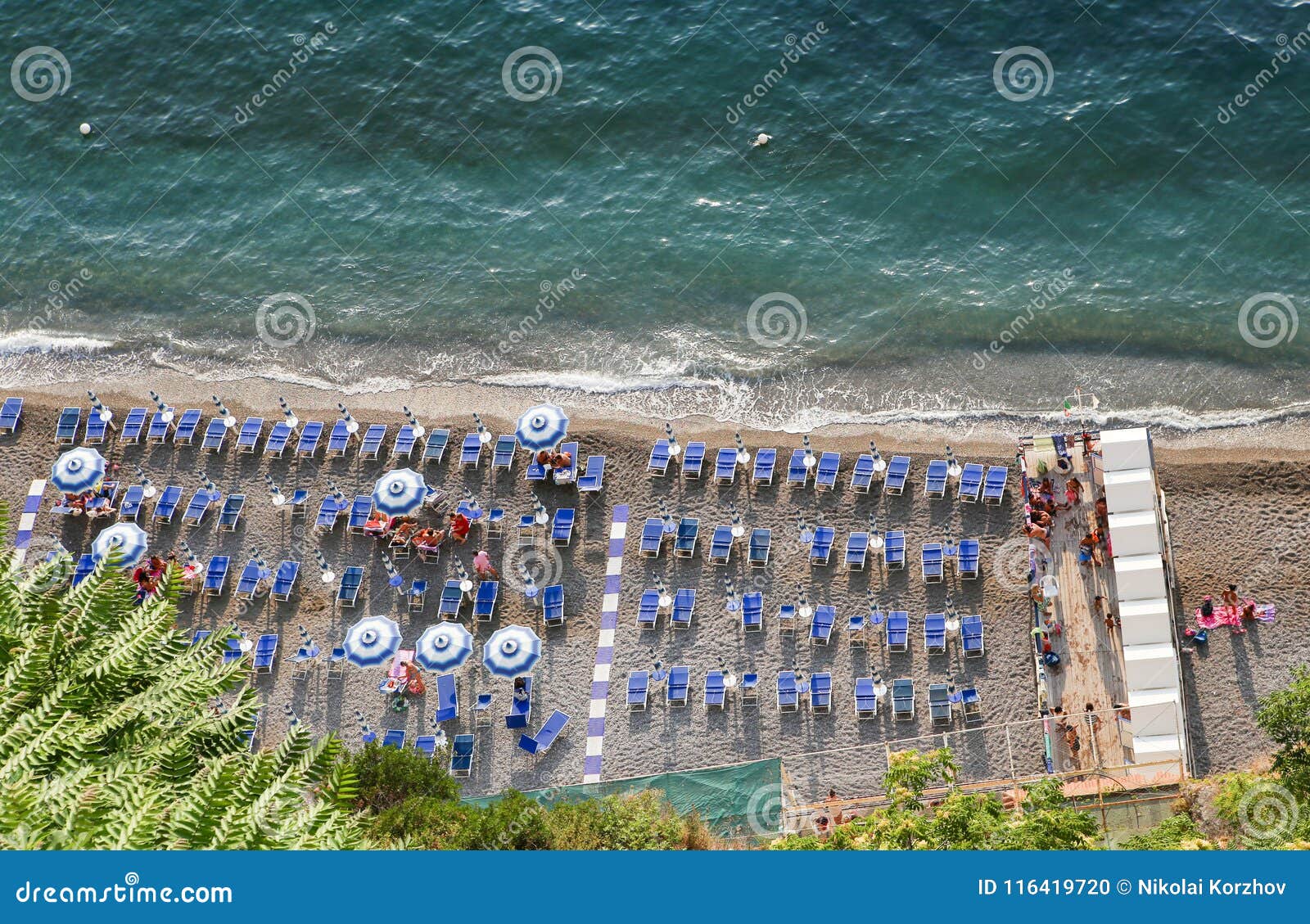 Beach at Vico Equense. Italy Editorial Image Image of coast, italy