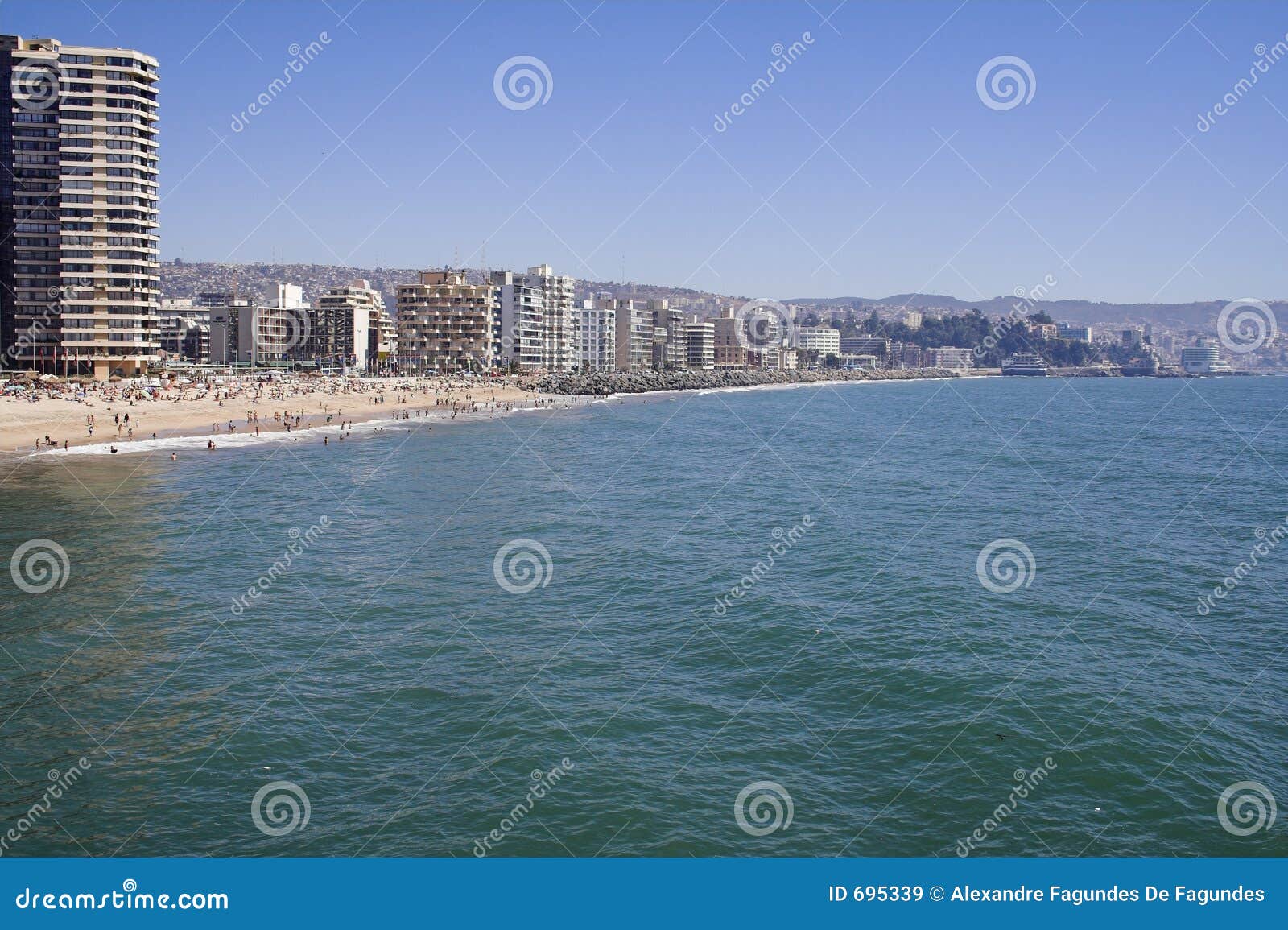 the beach, vina del mar